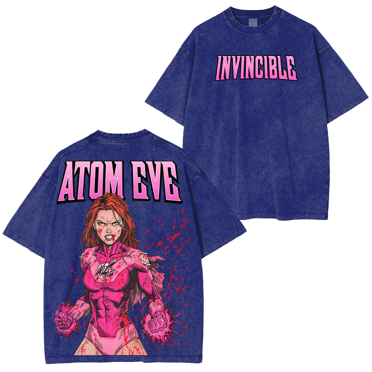 Atom Eve Invincible Washed T-shirt/Crewneck/Hoodie
