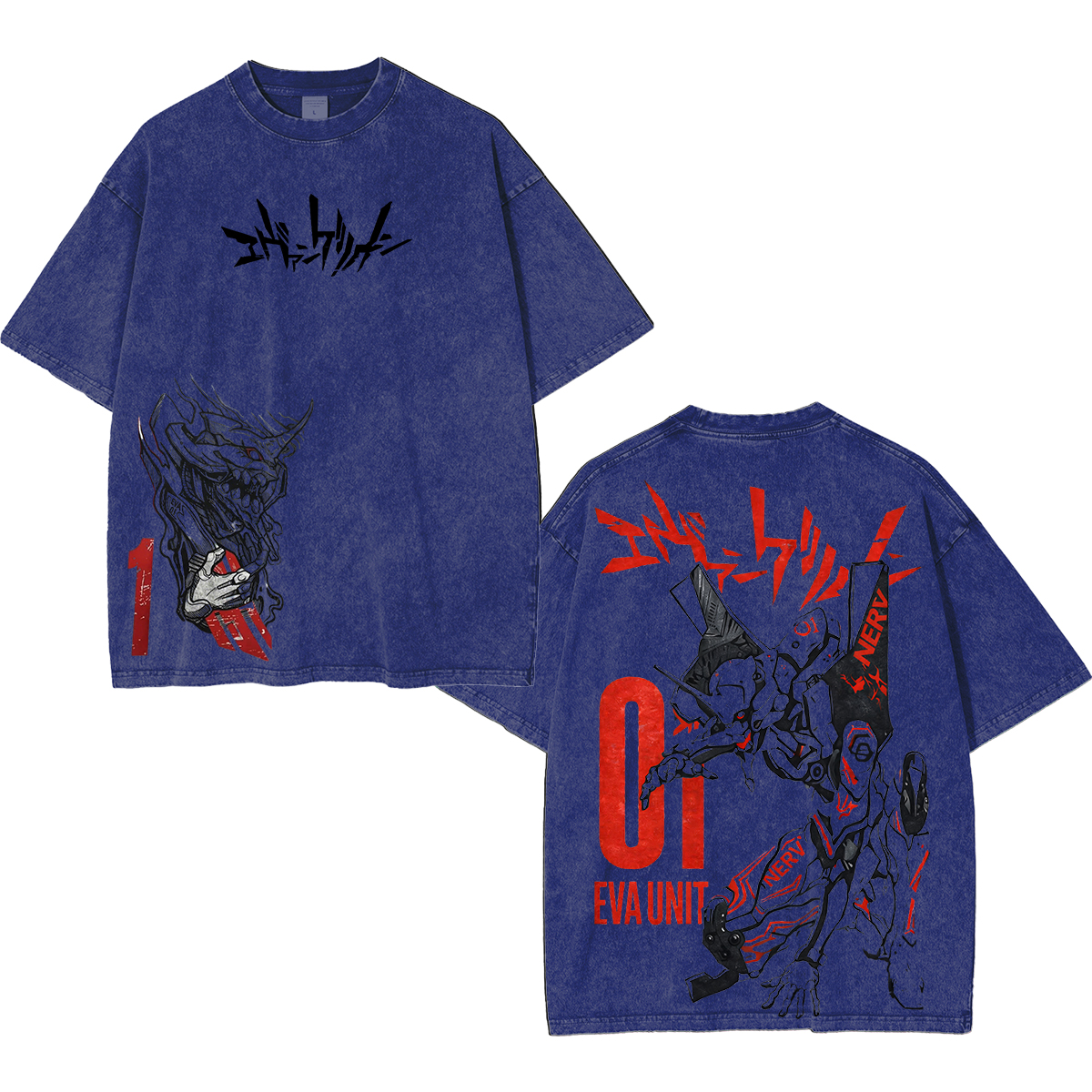 Neon Genesis Evangelion Washed T-shirt/Crewneck/Hoodie