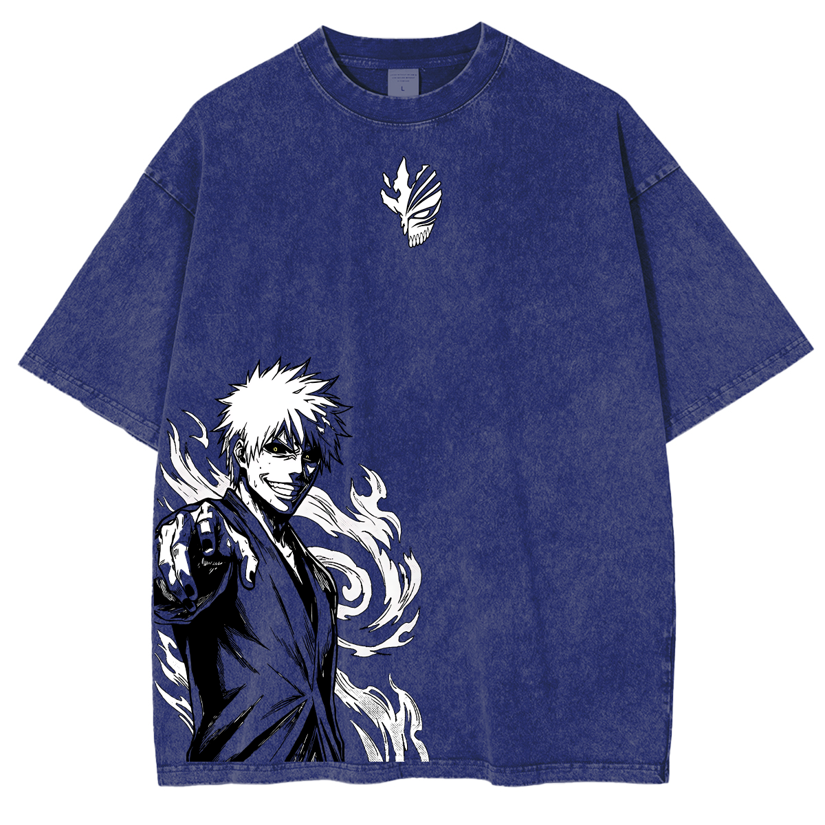 Bleach Ichigo Zangetsu Unisex  Washed T-Shirt