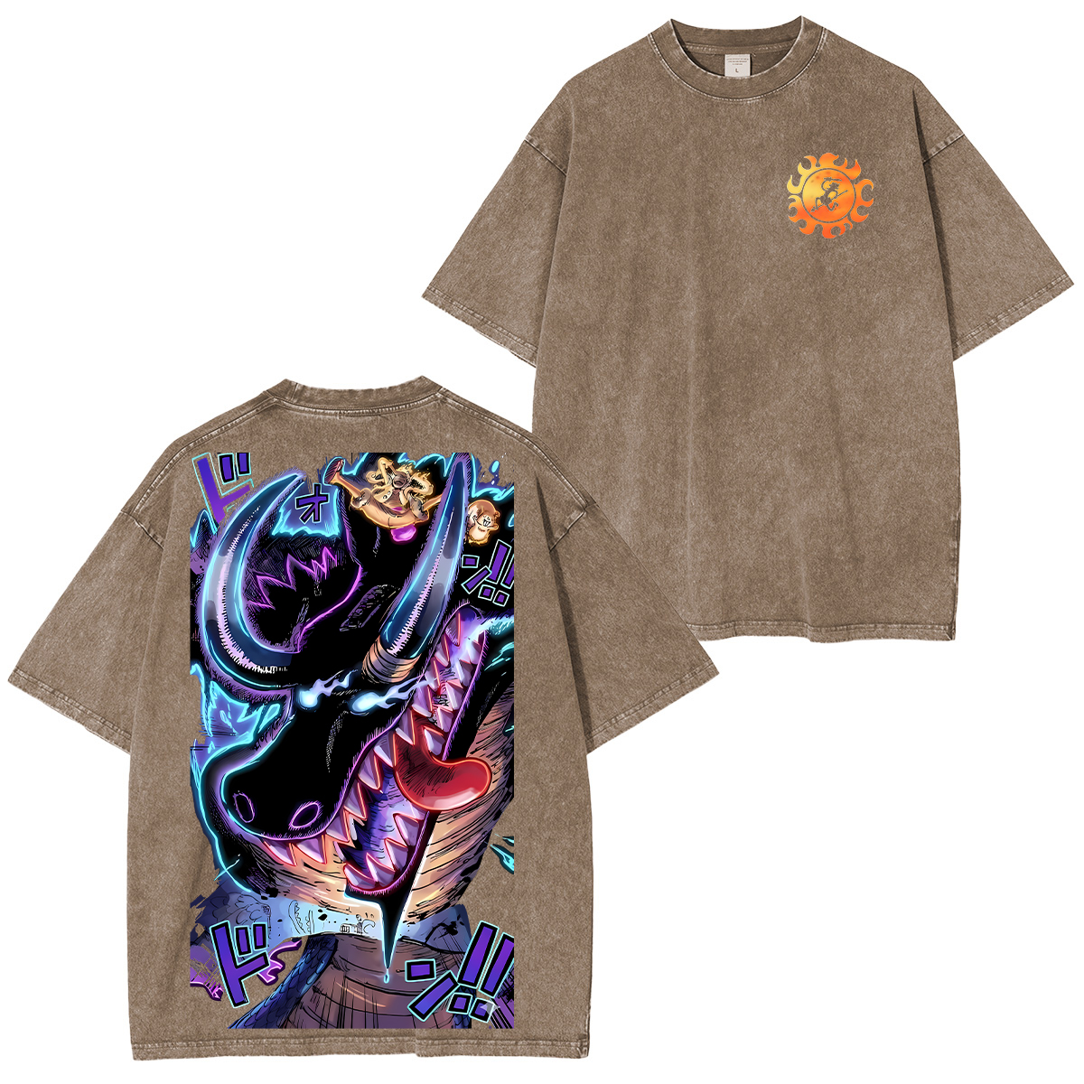 ONE PIECE Washed T-shirt/Crewneck/Hoodie