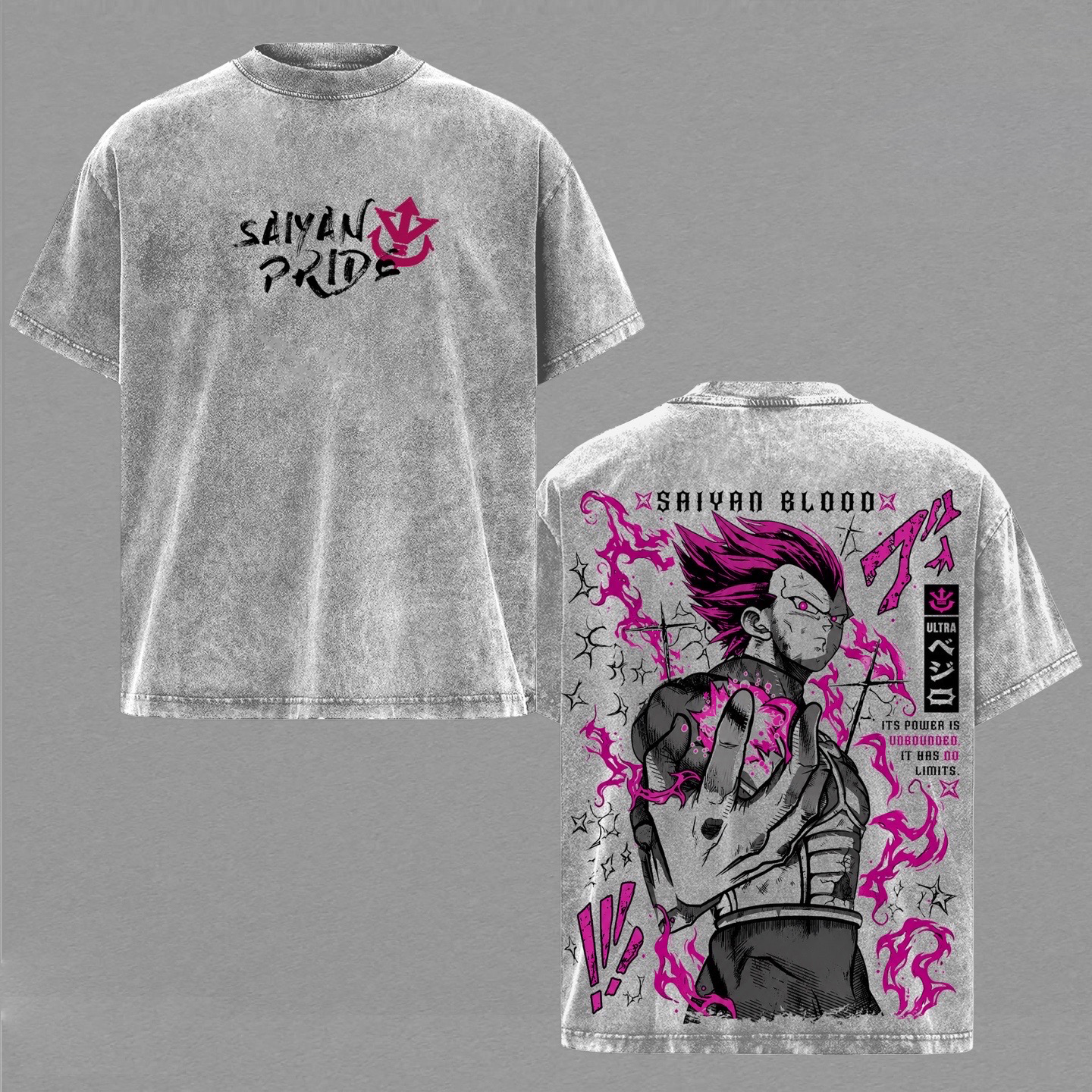 Dragon Ball Anime Washed T-shirt