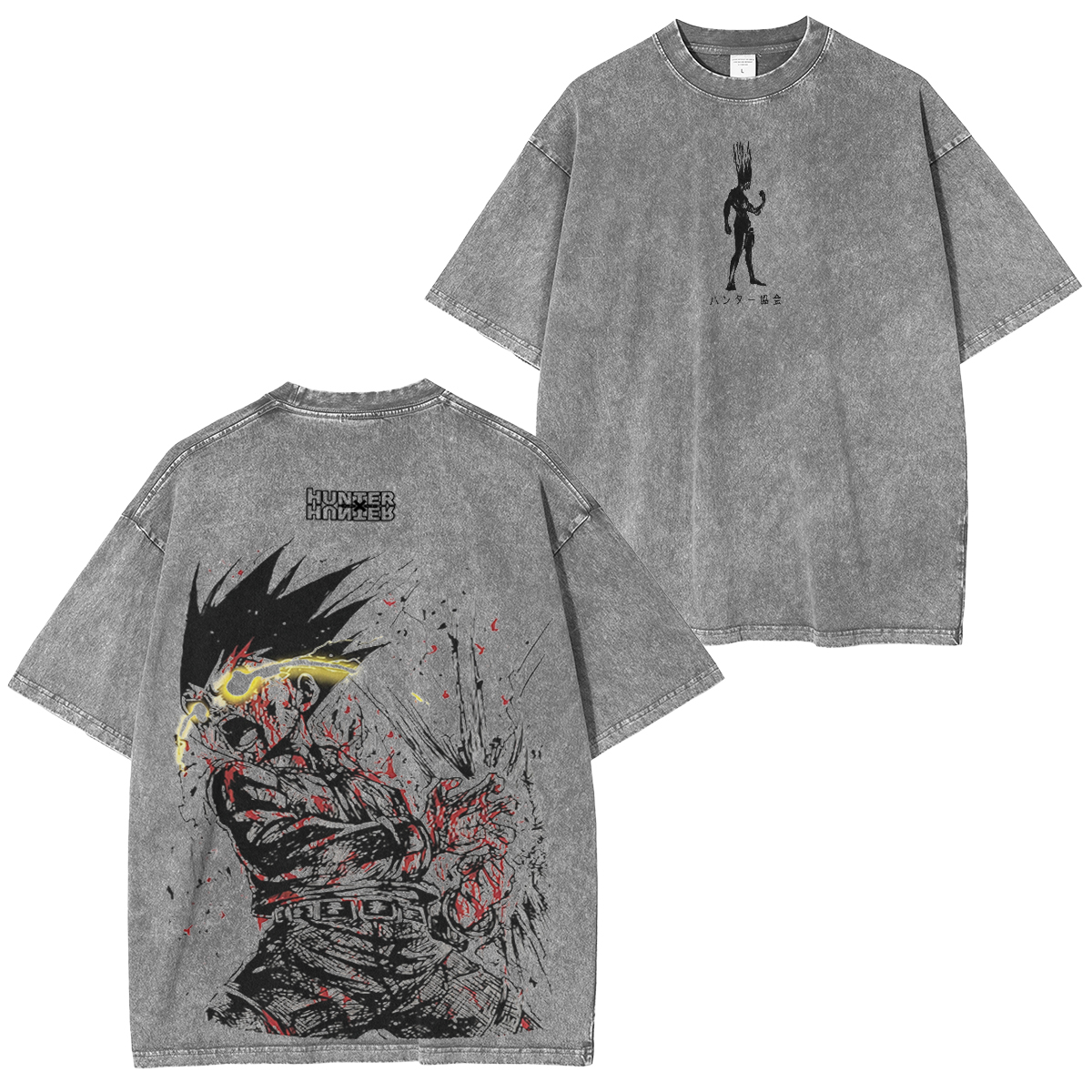 Hunter X Hunter Gon Freecss Vintage Washed T-shirt