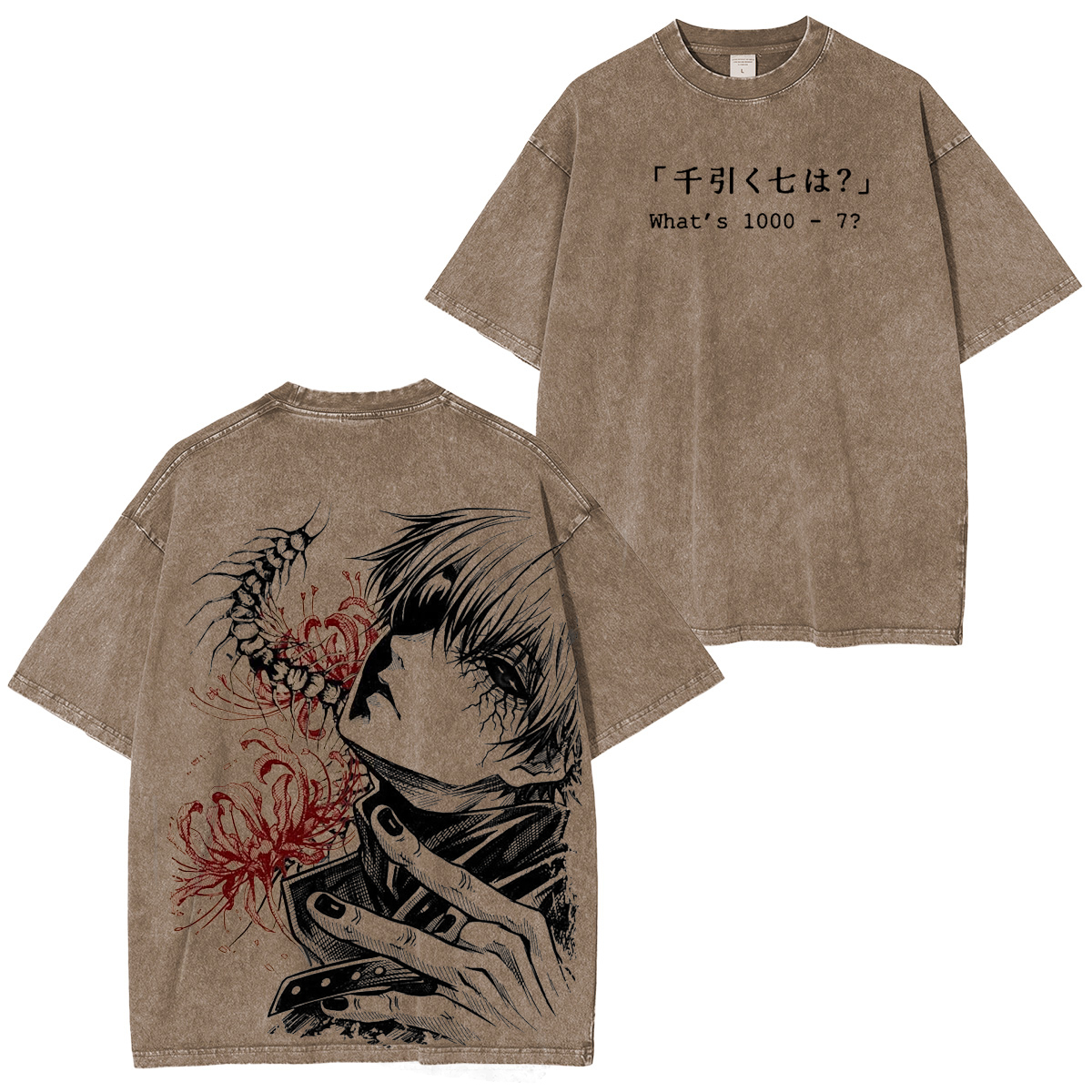 Tokyo Ghoul : Kane Kiken Retro Washed T-shirt