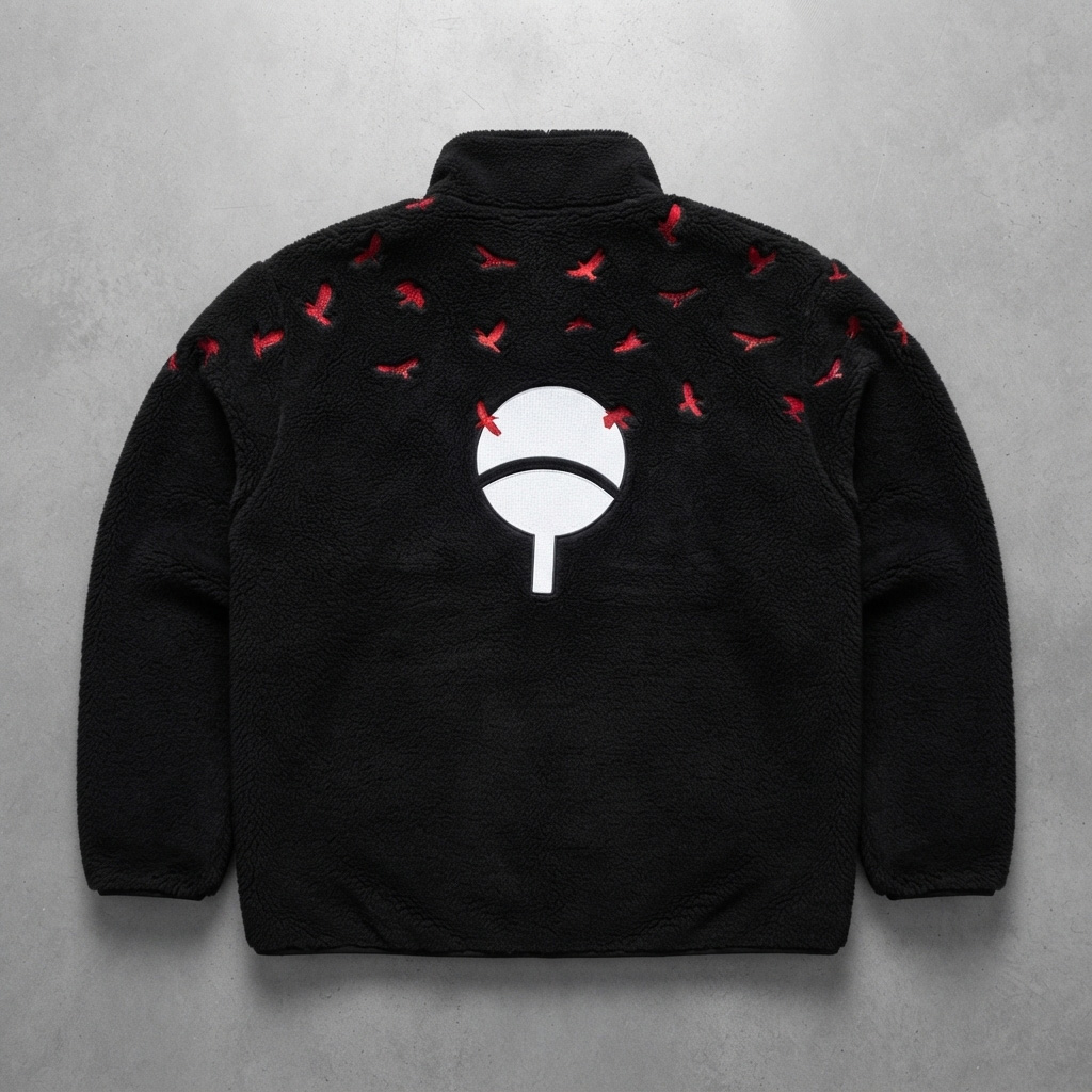 Naruto Sherpa Fleece Jacket