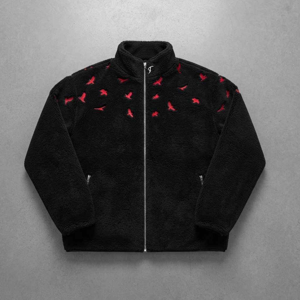 Naruto Sherpa Fleece Jacket