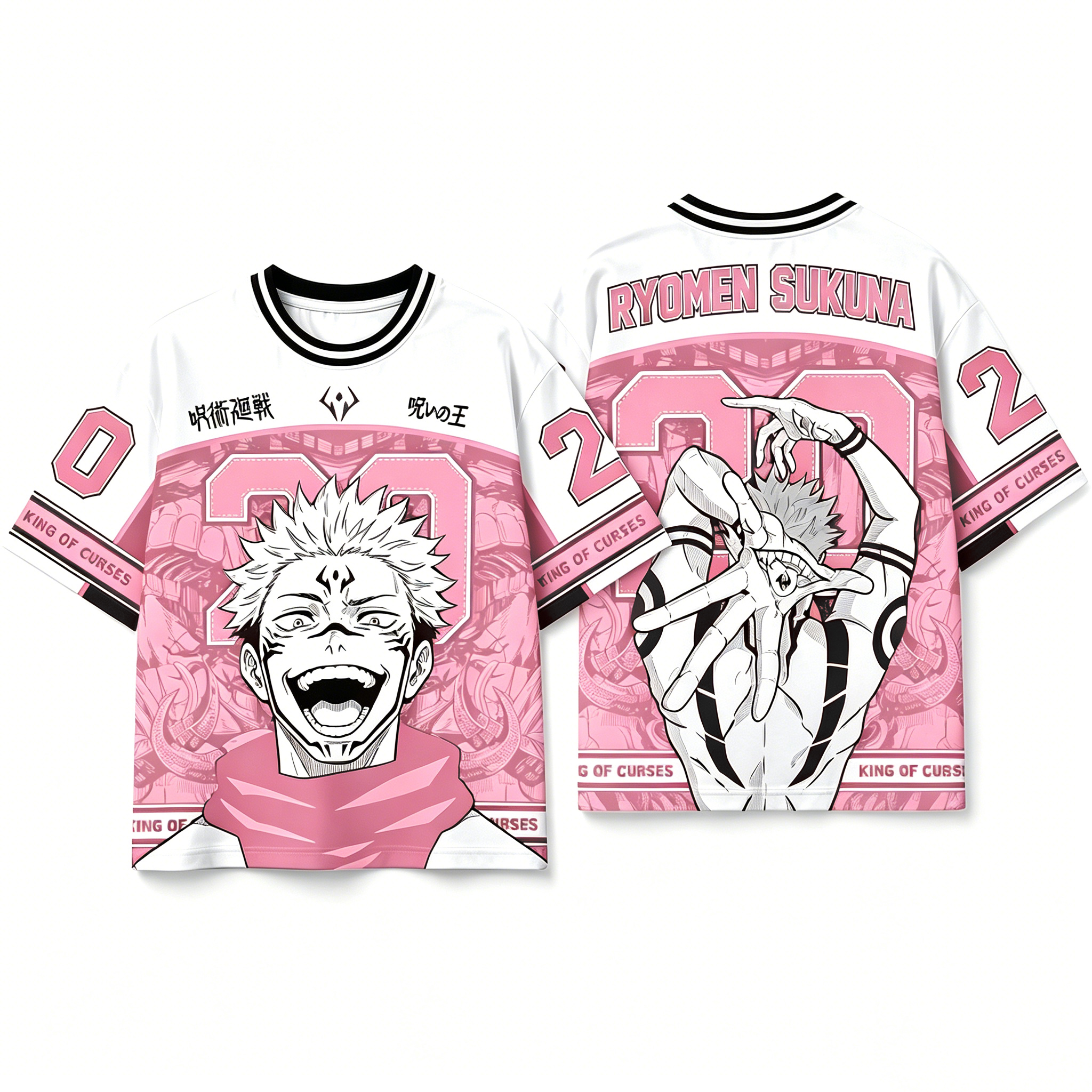 Jujutsu Kaisen Sukuna Oversized Jersey