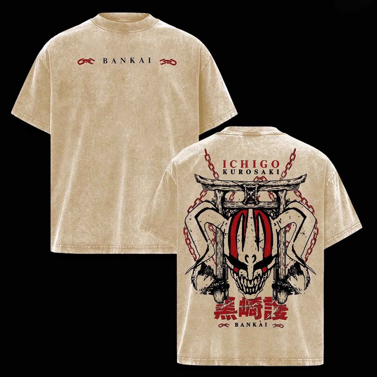 Bleach Vintage washed T-shirt/Crewneck/Hoodie