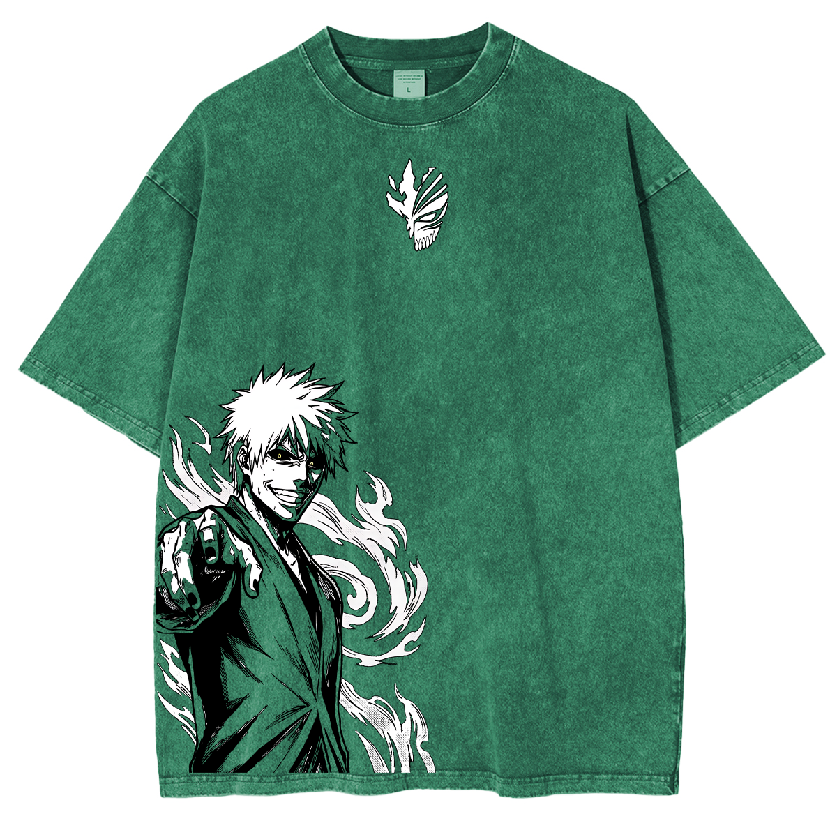 Bleach Ichigo Zangetsu Unisex  Washed T-Shirt