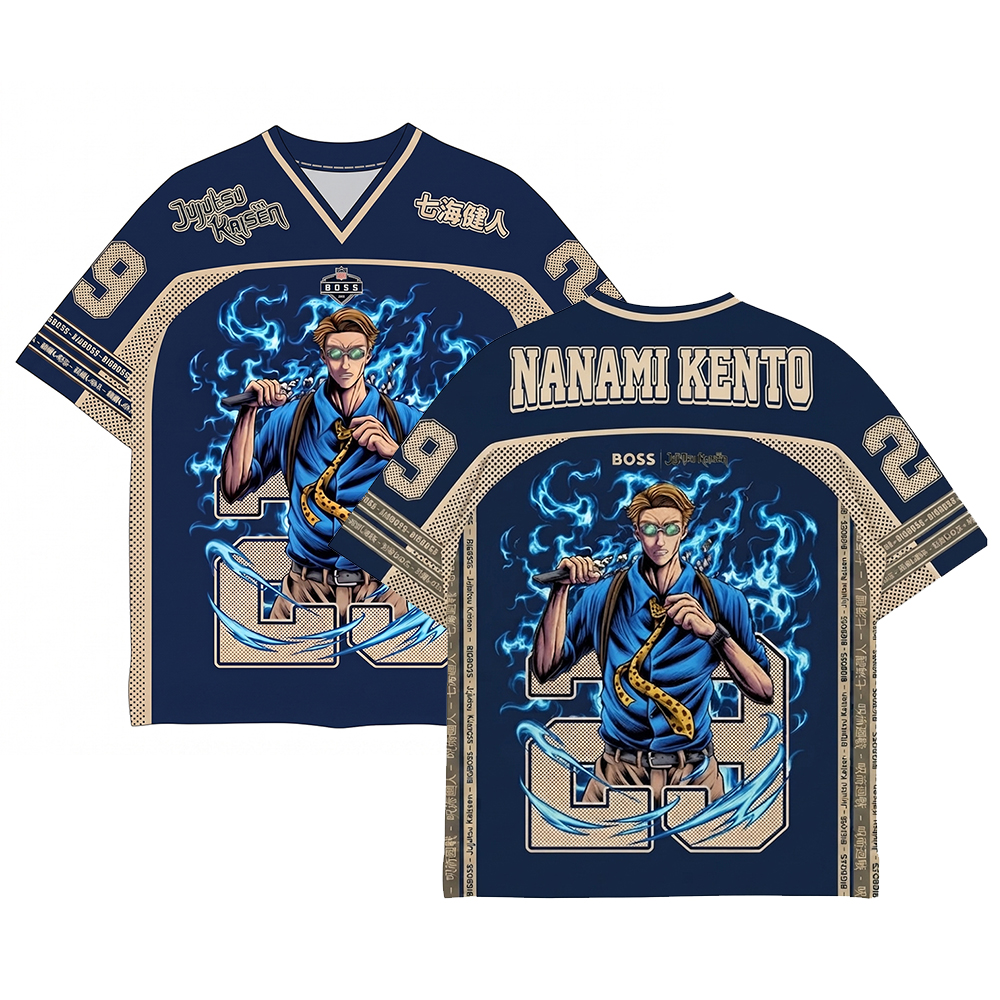 Jujutsu Kaisen Nanami Kento Oversized Jersey