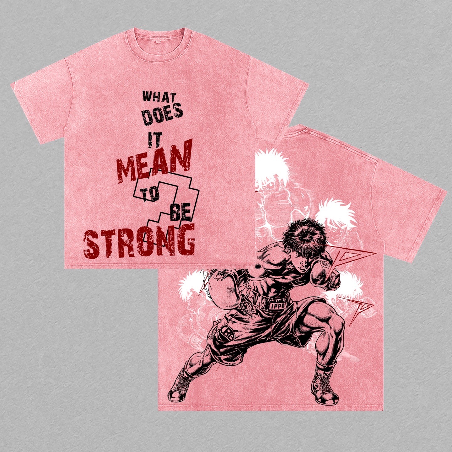 Dempsey Roll Anime Washed T-shirt
