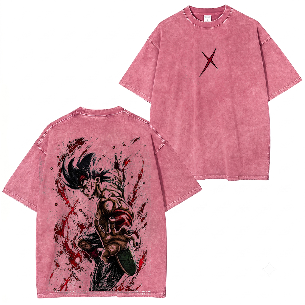 Dragon Ball Bardock Vintage Washed T-shirt/Crewneck/Hoodie