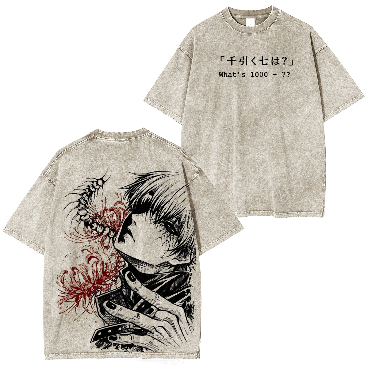 Tokyo Ghoul : Kane Kiken Retro Washed T-shirt