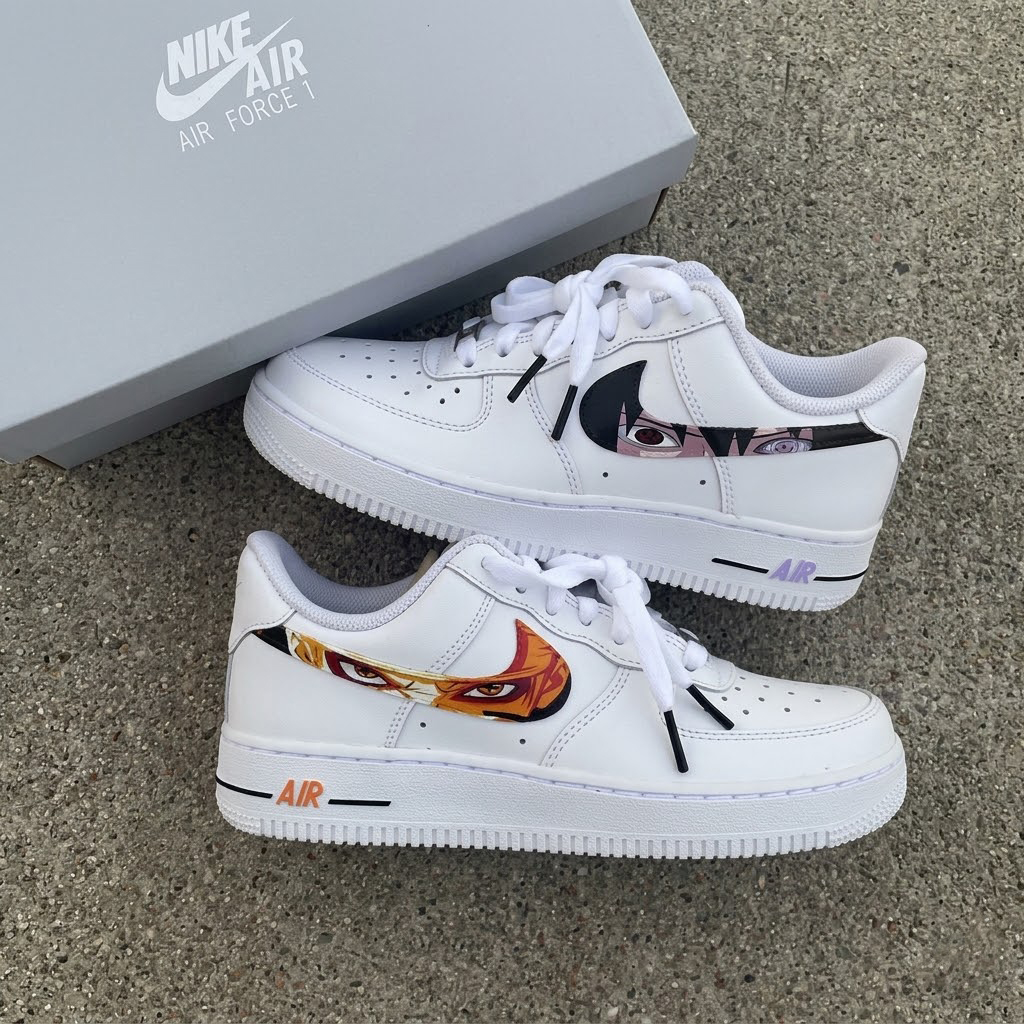 Nike Airforce Naruto Uzumaki Shoes