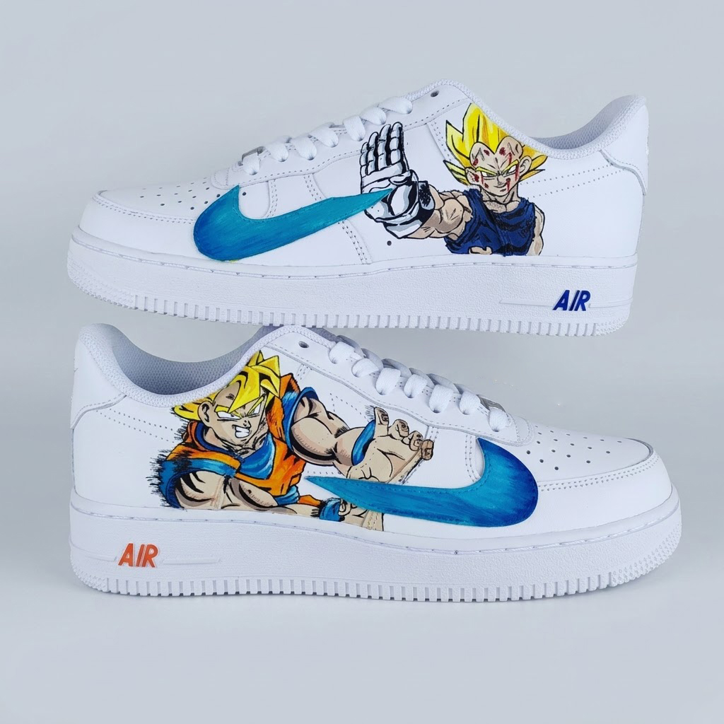 Dragon Ball Son-Goku X Vegeta Air Force 1 Shoes