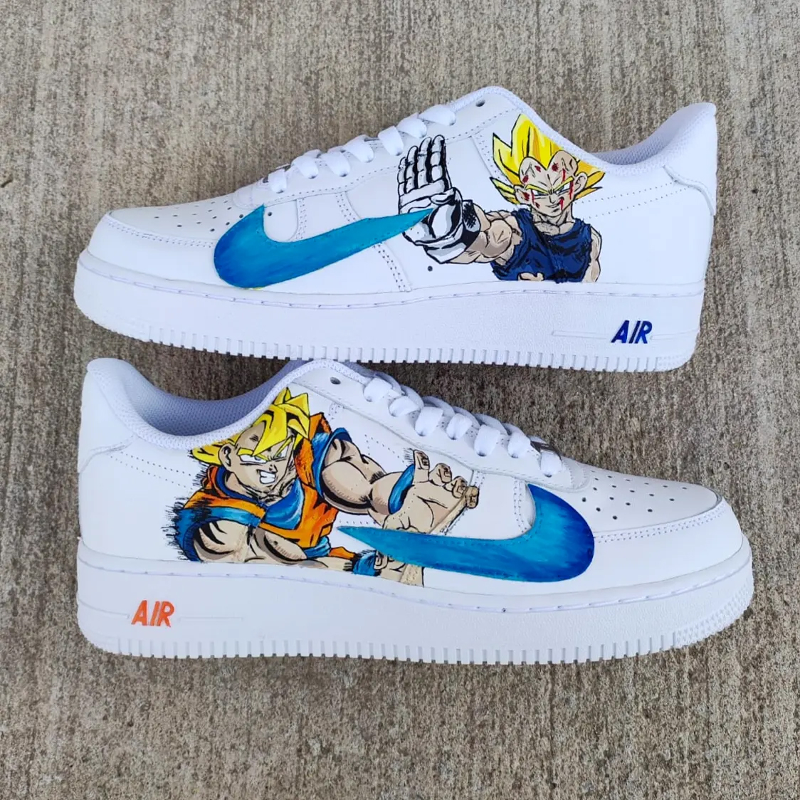 Dragon Ball Son-Goku X Vegeta Air Force 1 Shoes