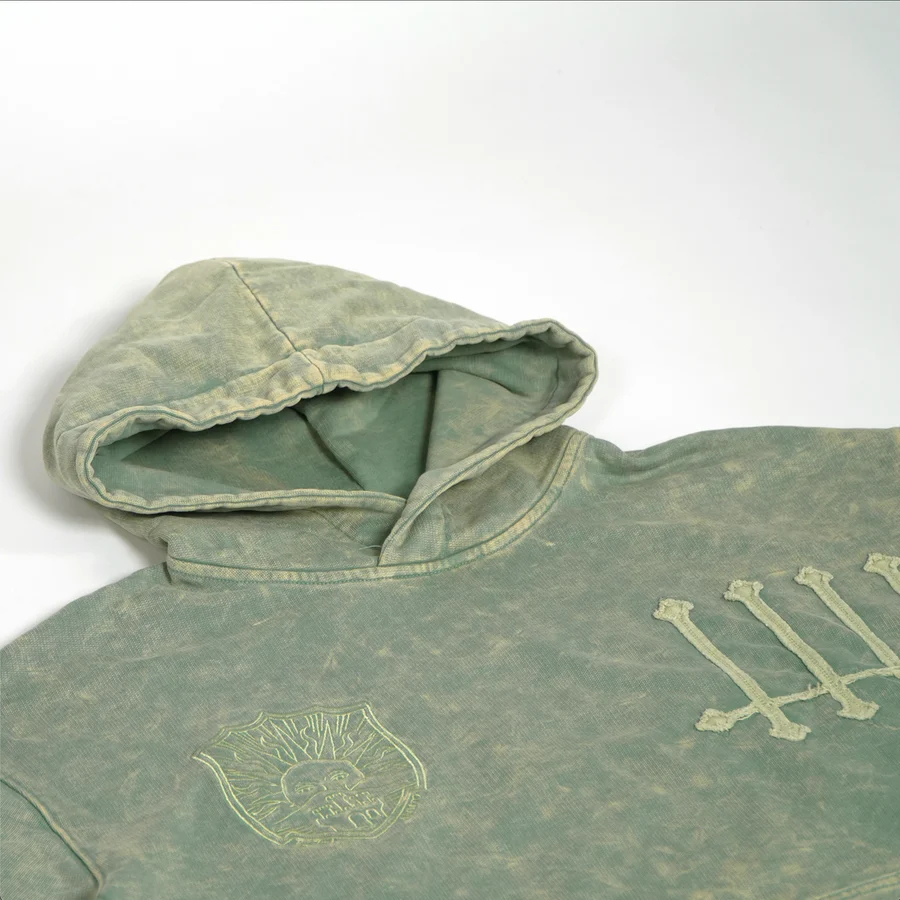 FADED BONE Oversized Unisex Hoodie