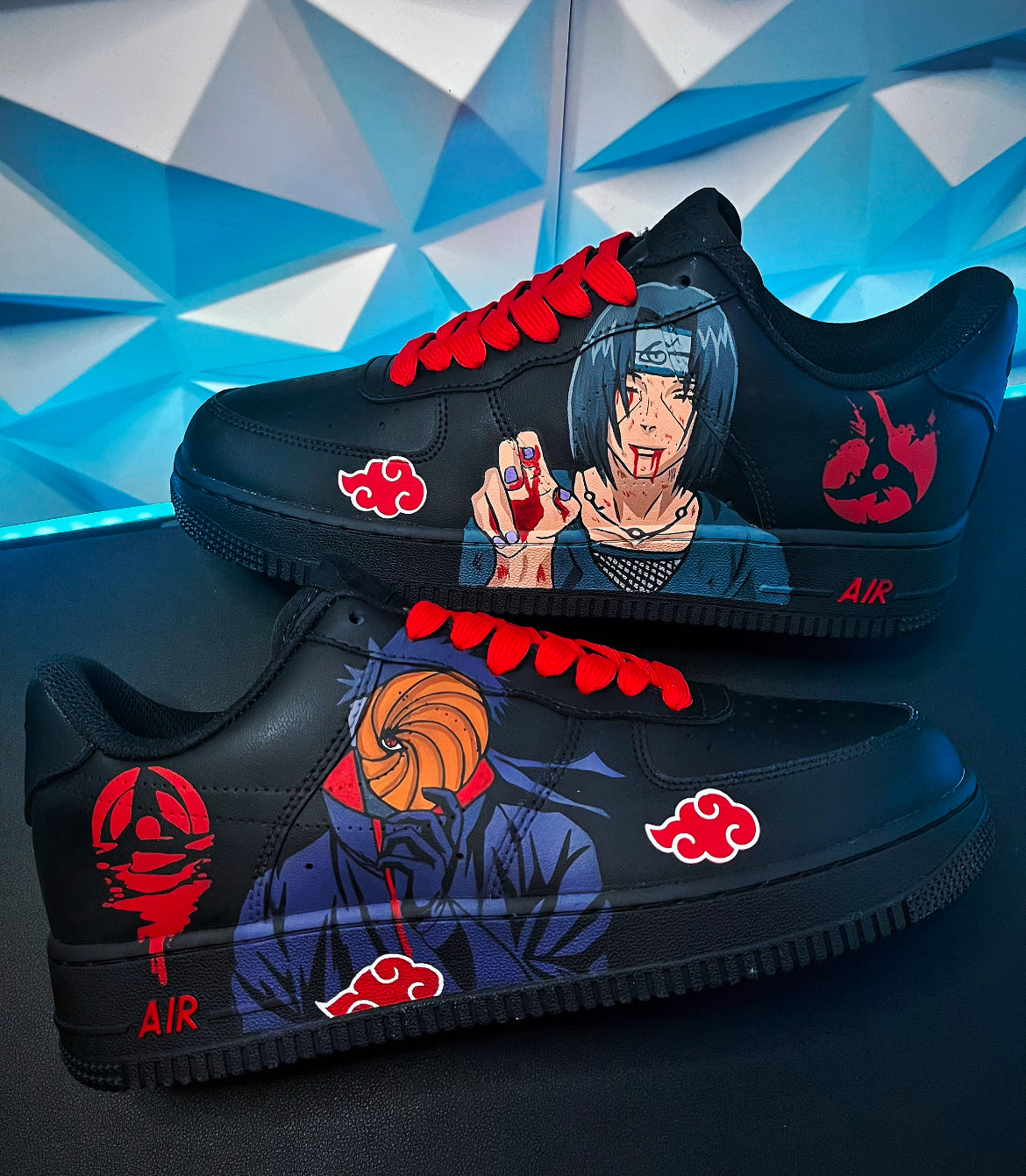 Naruto Itachi and Obito 1 Anime Shoes!!