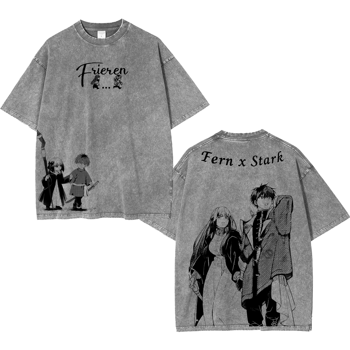 [Copy]JoJo Gyro Zeppeli Washed T-shirt/Crewneck/Hoodie