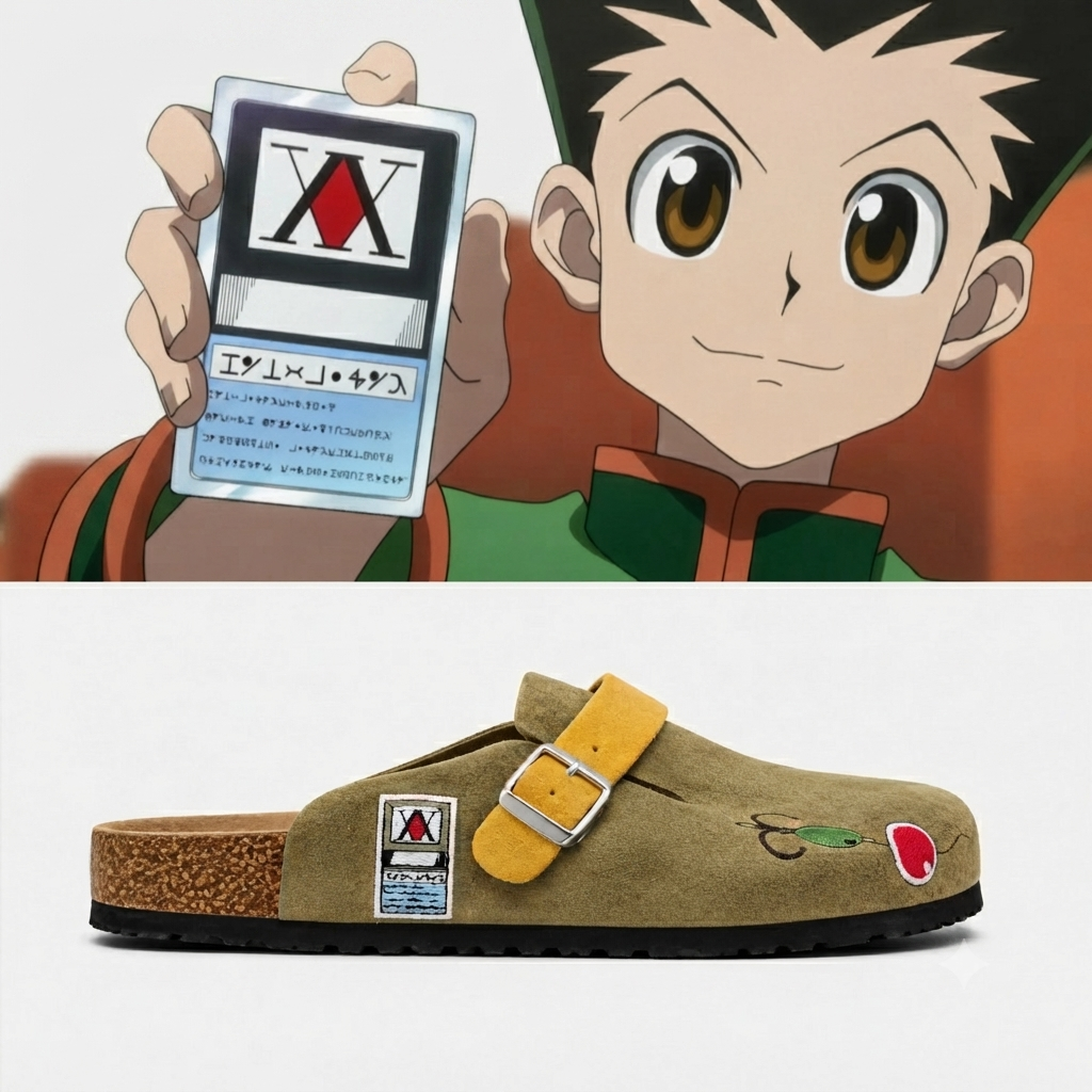 HUNTER×HUNTER / JOJO Anime Boston Clog