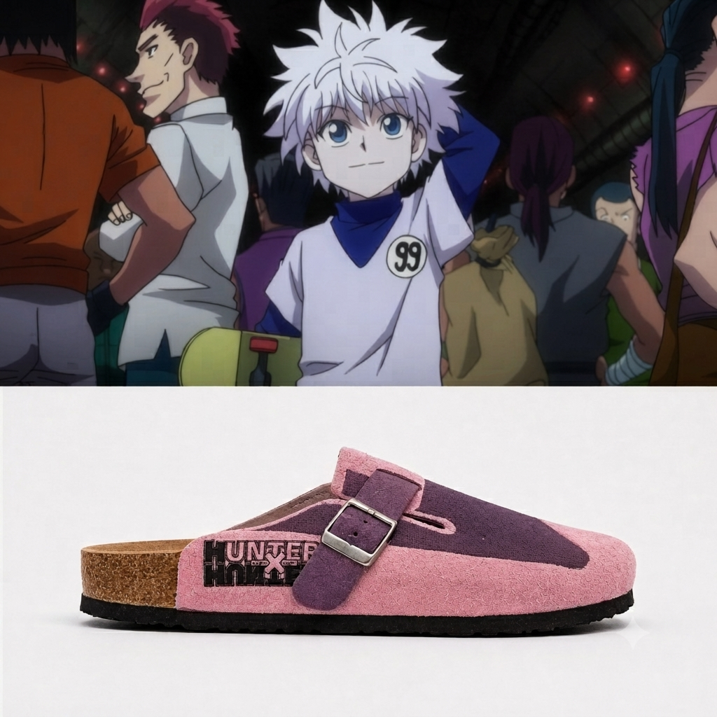 HUNTER×HUNTER / JOJO Anime Boston Clog