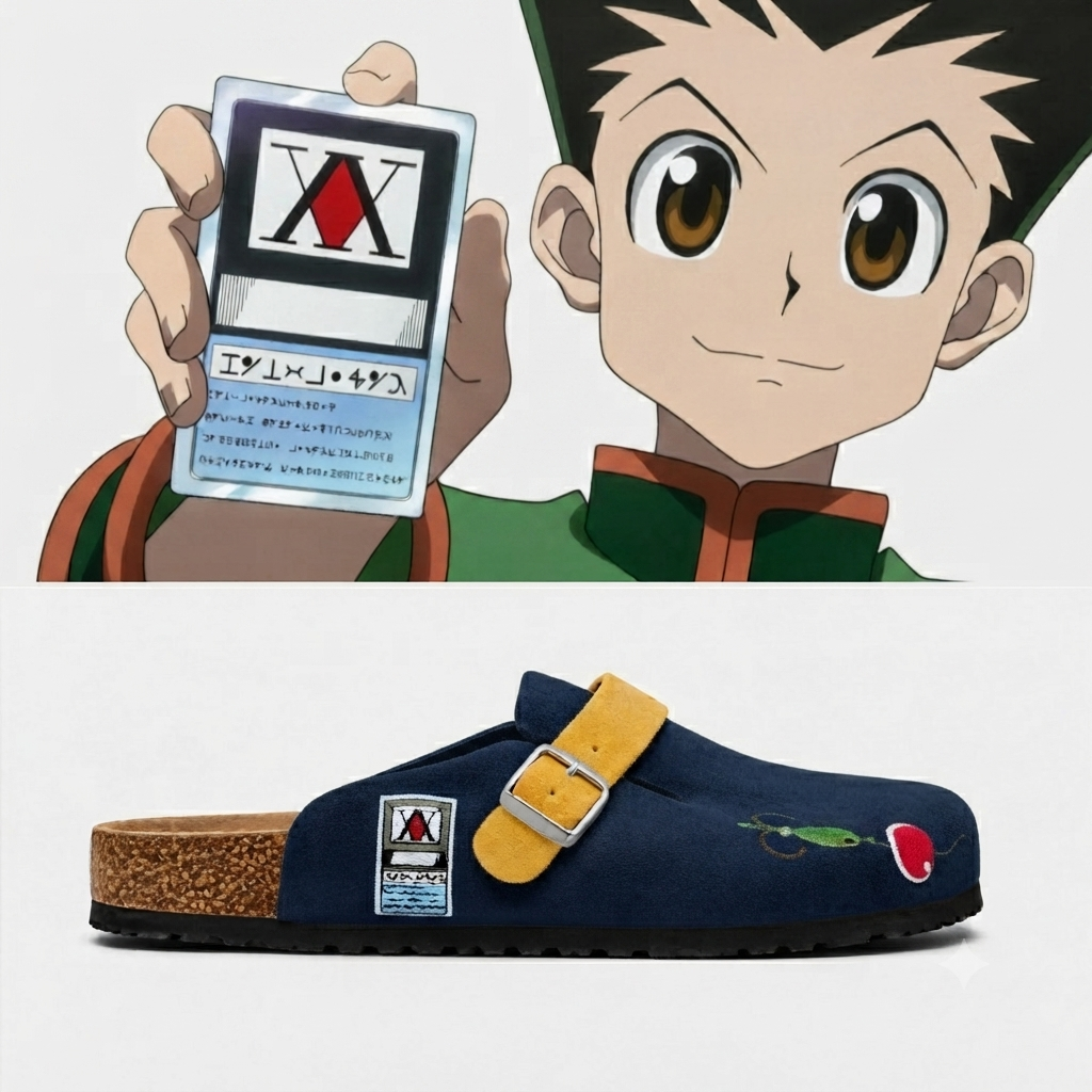 HUNTER×HUNTER / JOJO Anime Boston Clog