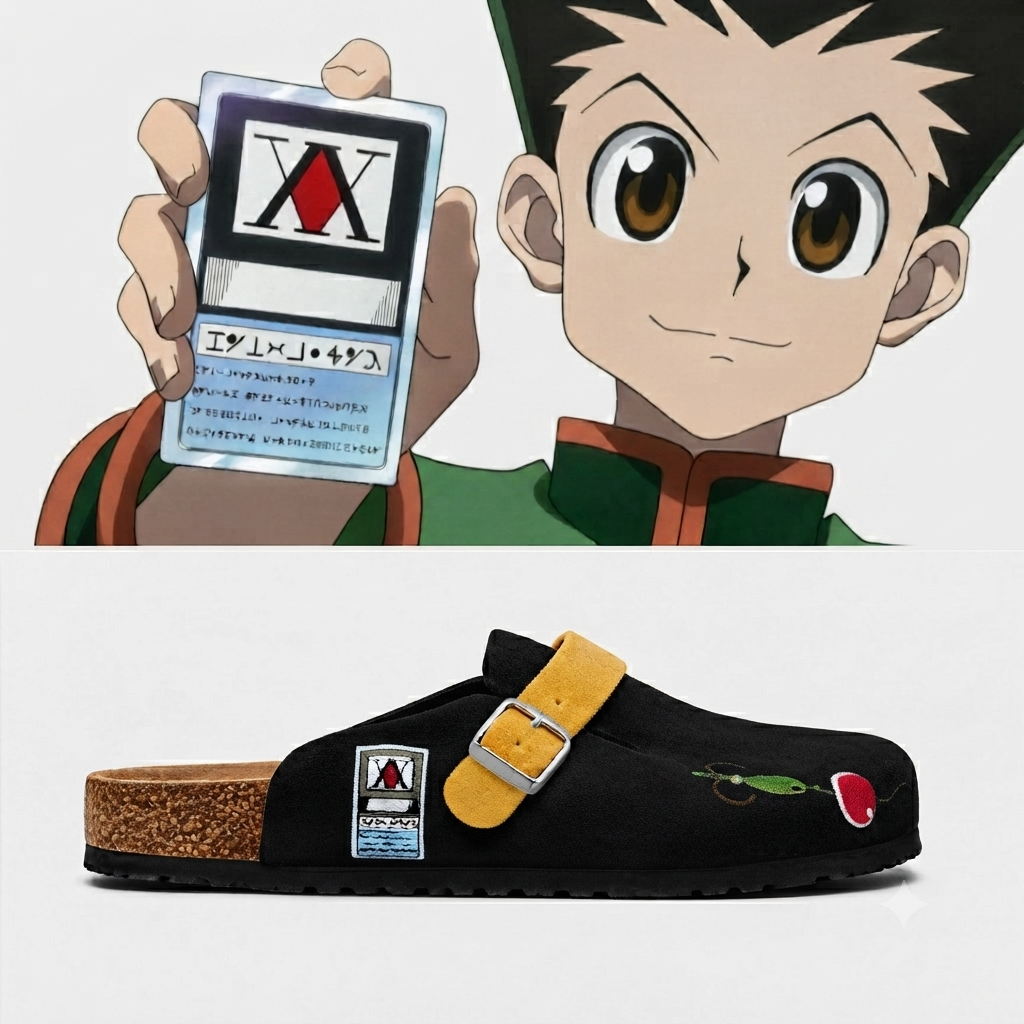 HUNTER×HUNTER / JOJO Anime Boston Clog
