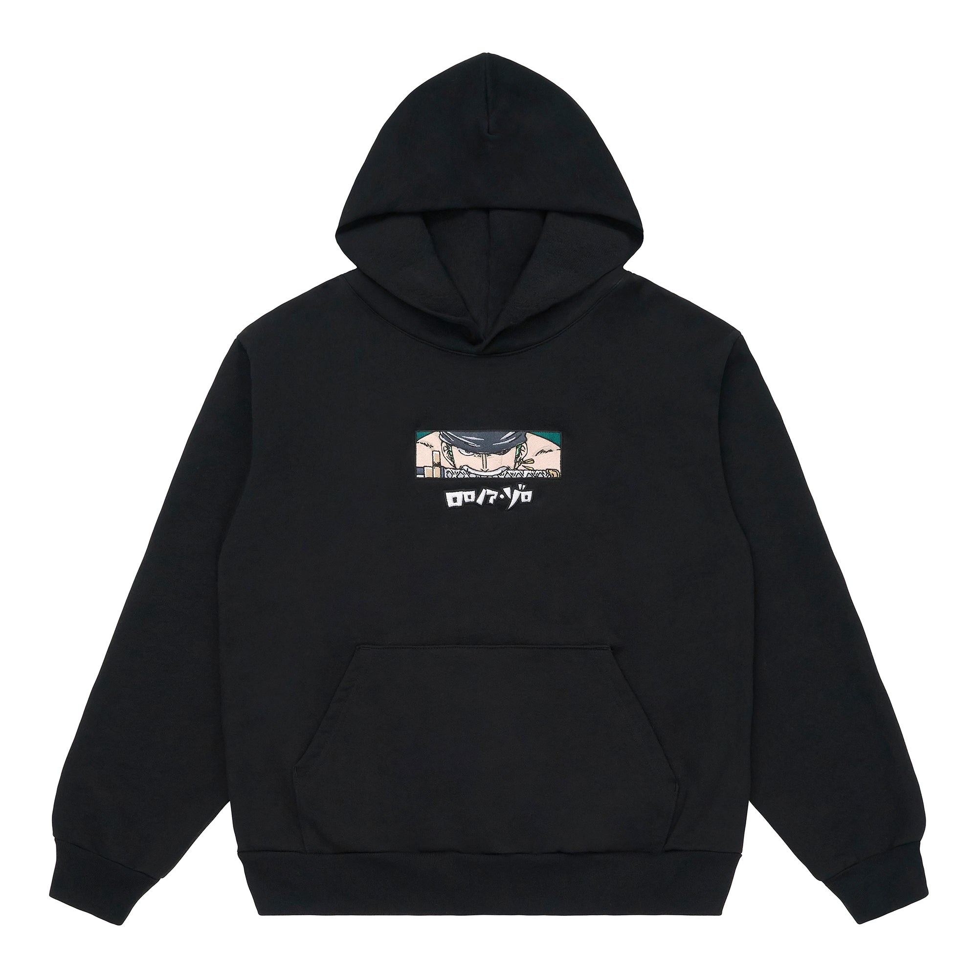 ONE PIECE ZORO EYES HOODIE (BLACK)