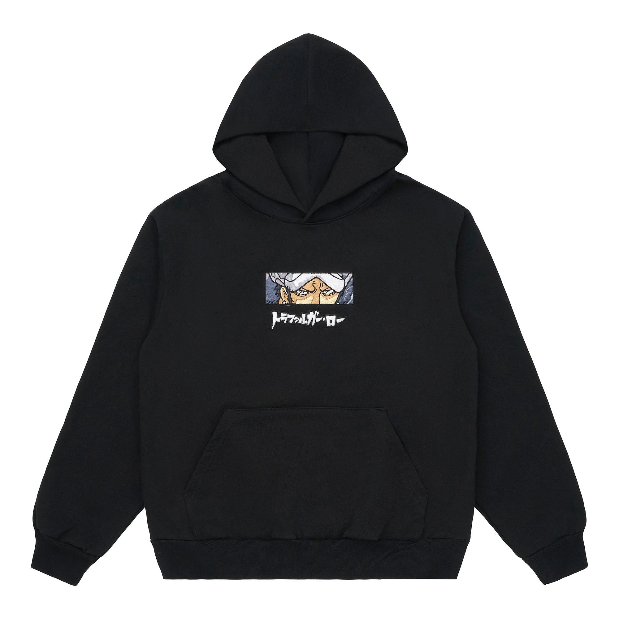 ONE PIECE LAW EYES HOODIE (BLACK)