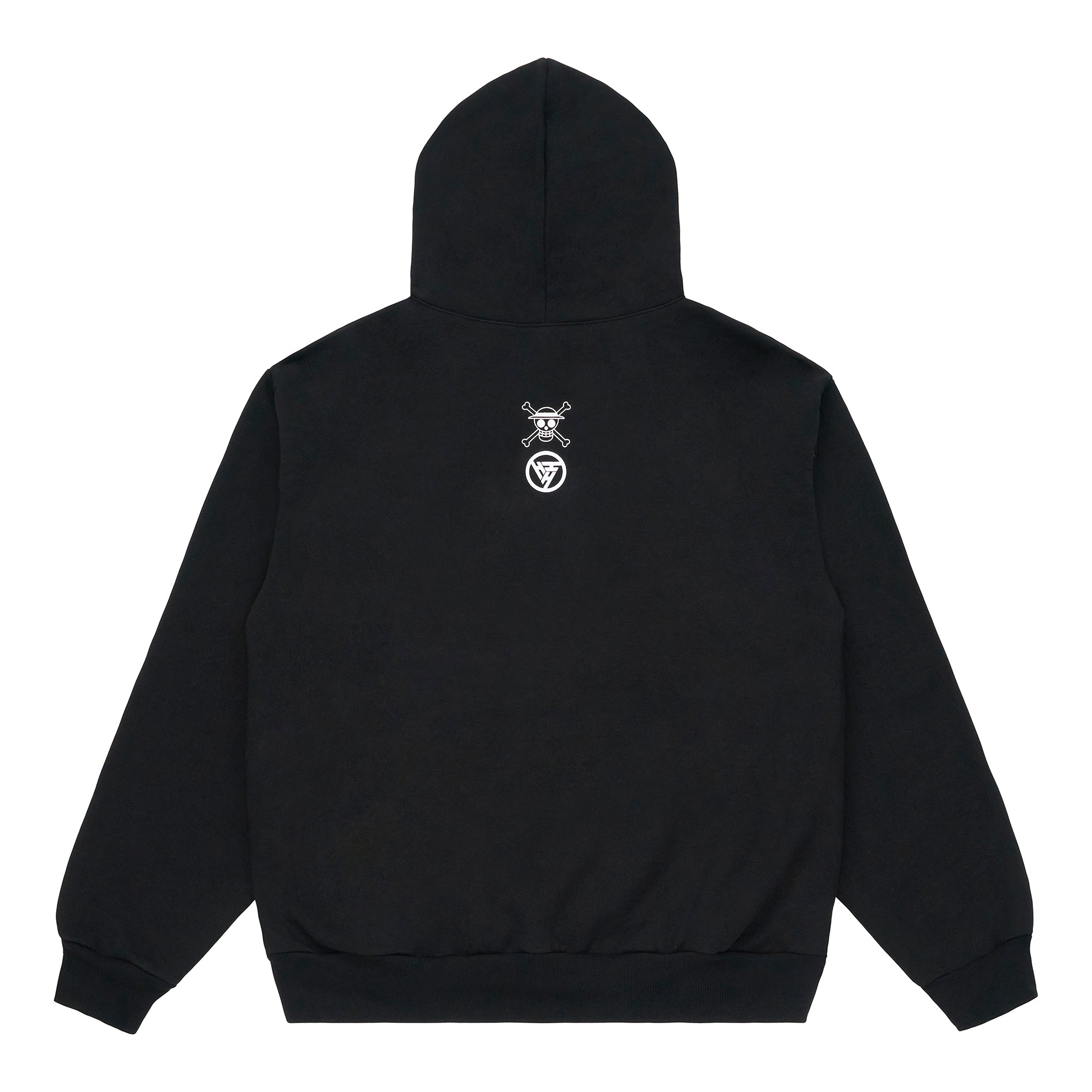 ONE PIECE LUFFY EYES HOODIE (BLACK)