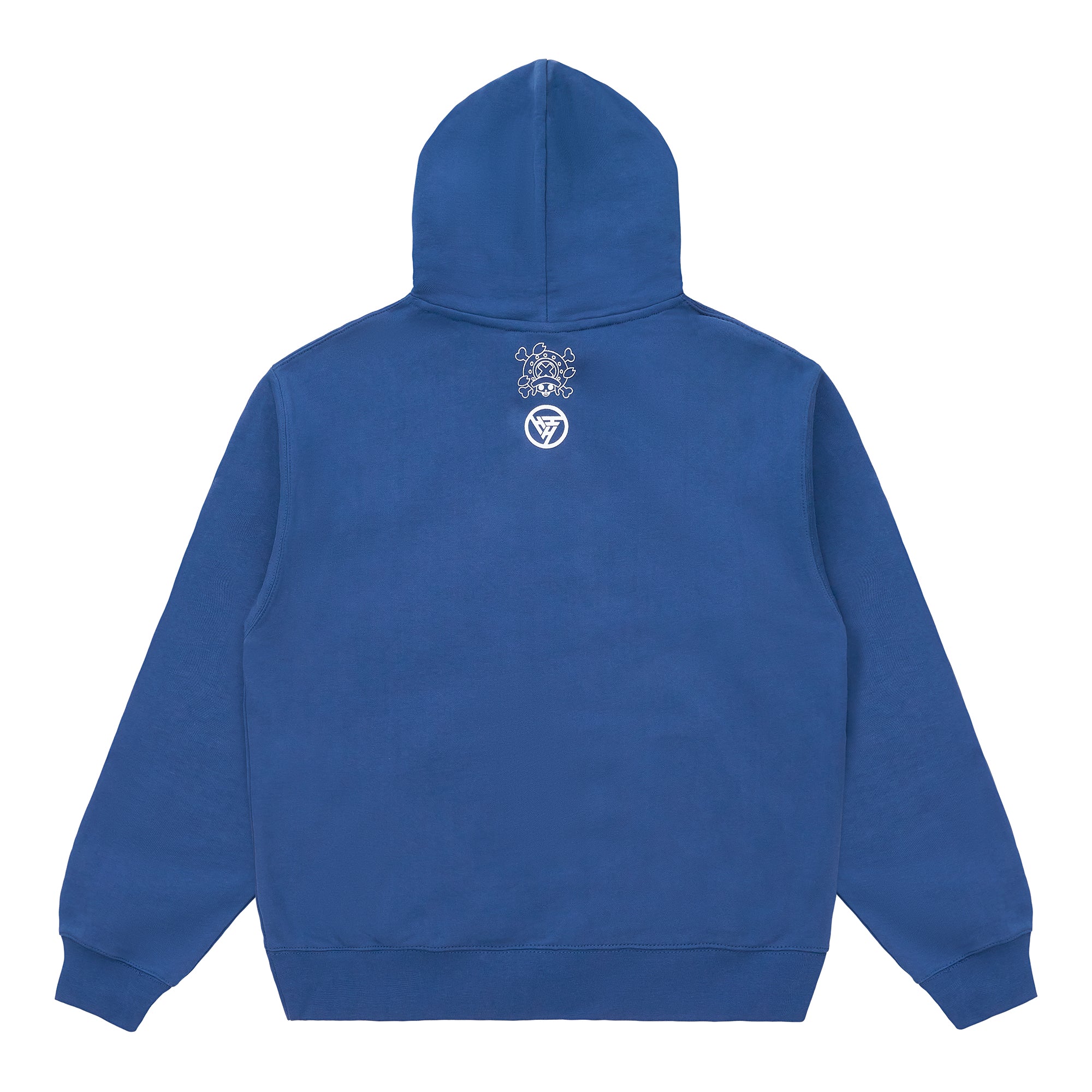 ONE PIECE CHOPPER SINGLE LINE HOODIE (BLUE)