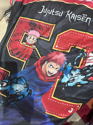 Jujutsu Kaisen Yuji Itadori Oversized Jersey