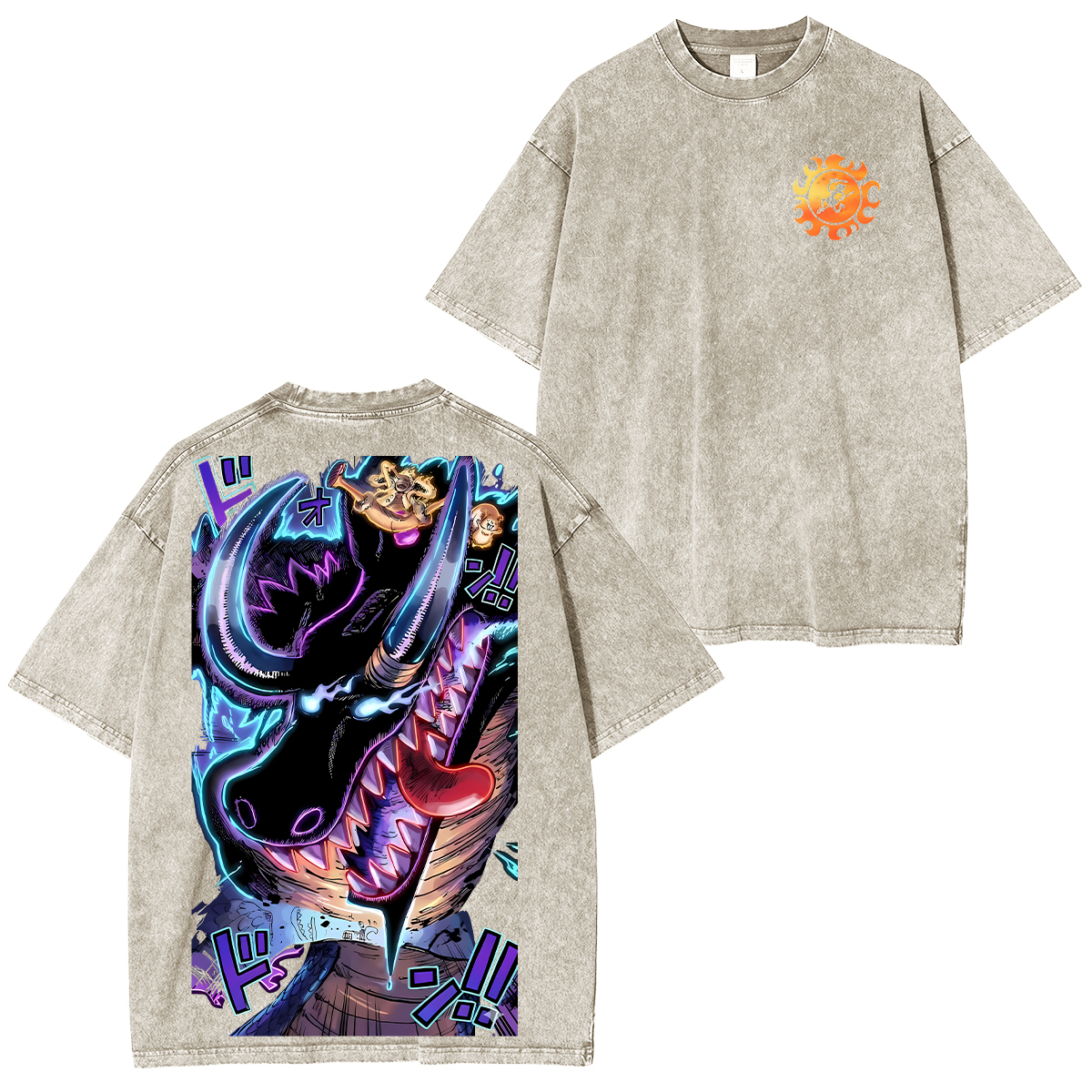 ONE PIECE Washed T-shirt/Crewneck/Hoodie