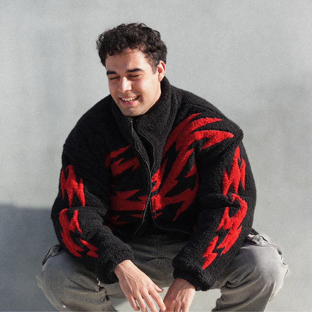 Luffy Gear 5 Sherpa Fleece Jacket