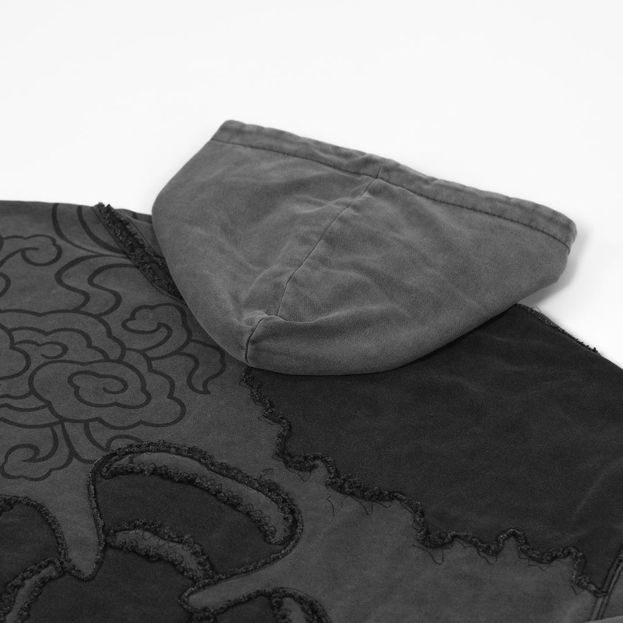 MIDNIGHT BURN Oversized Unisex Hoodie