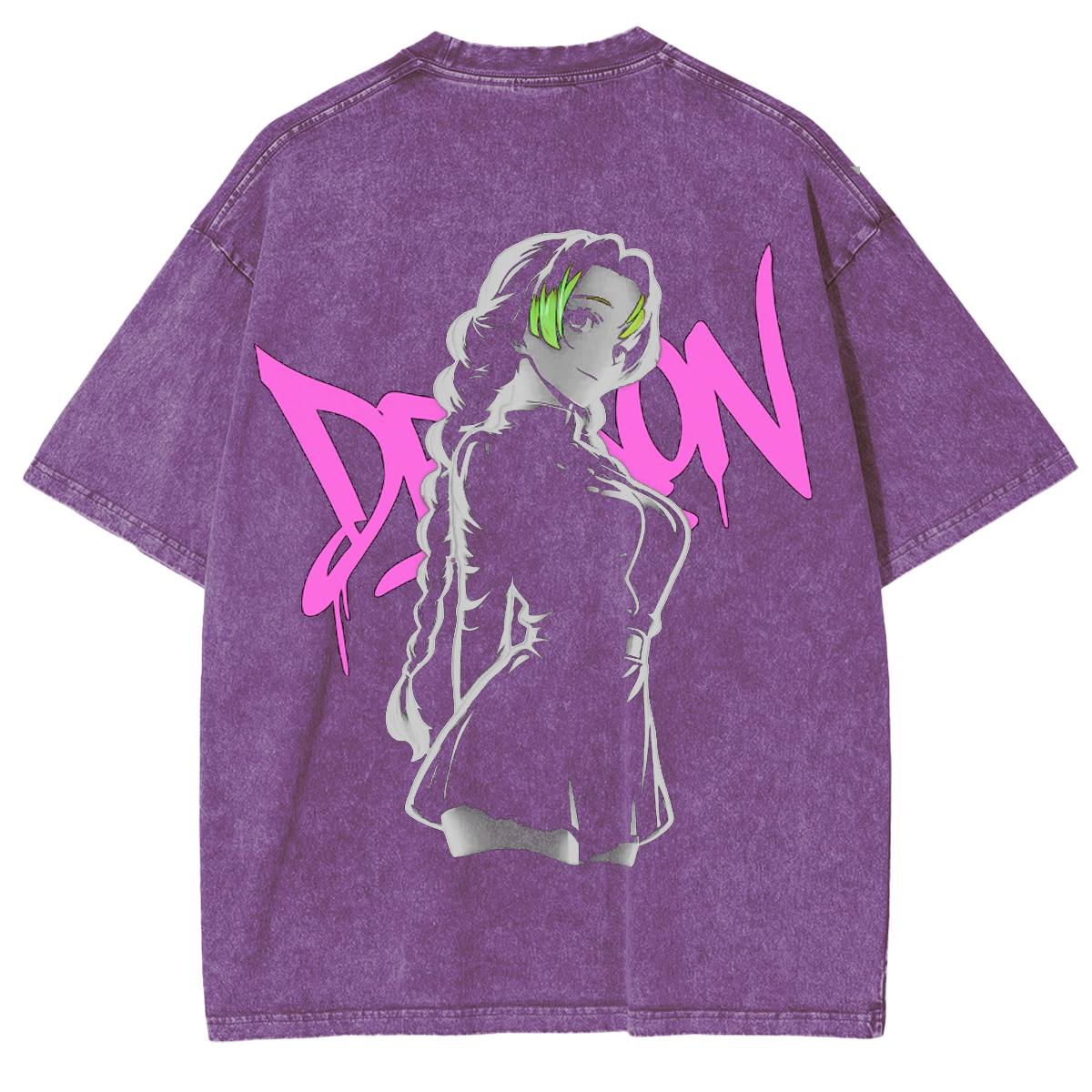 Mitsuri,Demon Slayer Unisex Washed T-Shirt