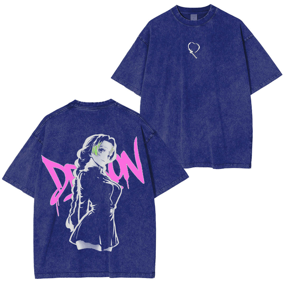 Mitsuri,Demon Slayer Unisex Washed T-Shirt