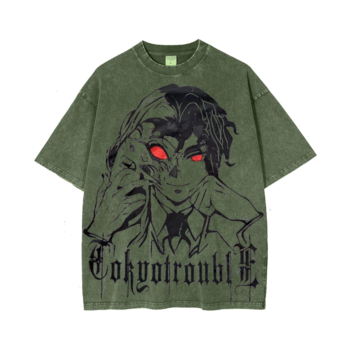 Demonslayer Vintage Unisex Washed T-Shirt