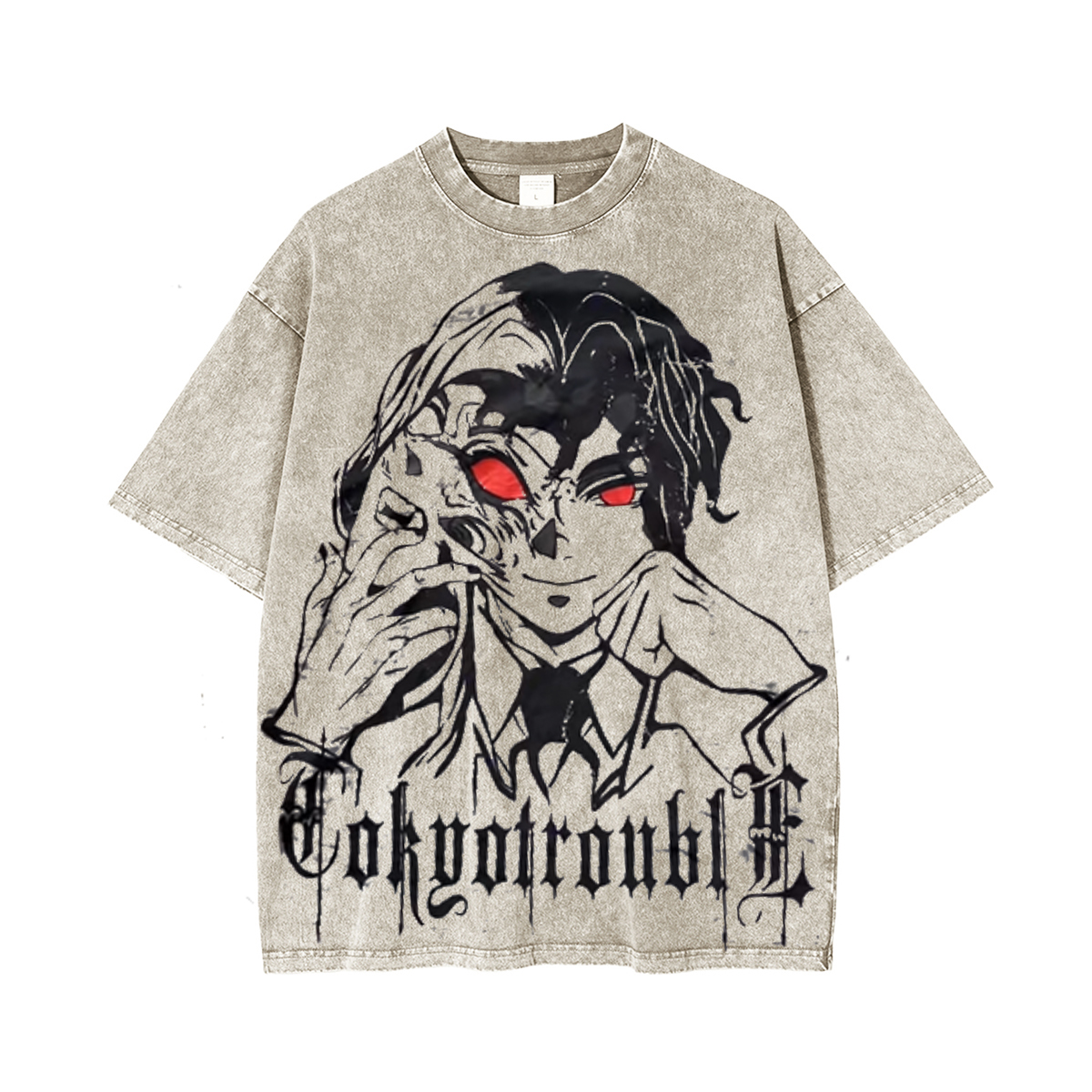 Demonslayer Vintage Unisex Washed T-Shirt