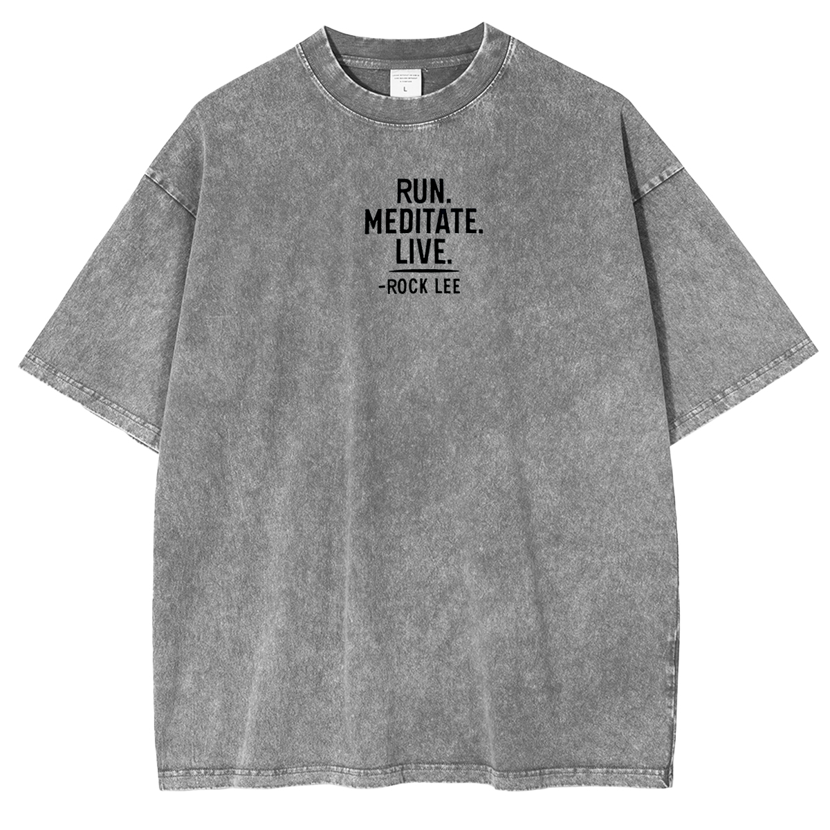 Rock Lee, Naruto Anime Unisex Washed T-Shirt