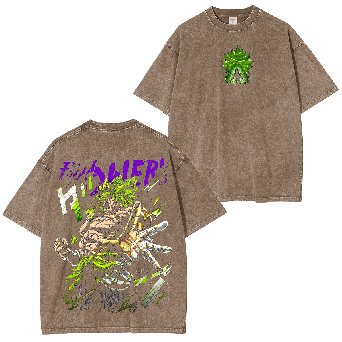 Dragon Ball Z  Anime Unisex Washed T-Shirt