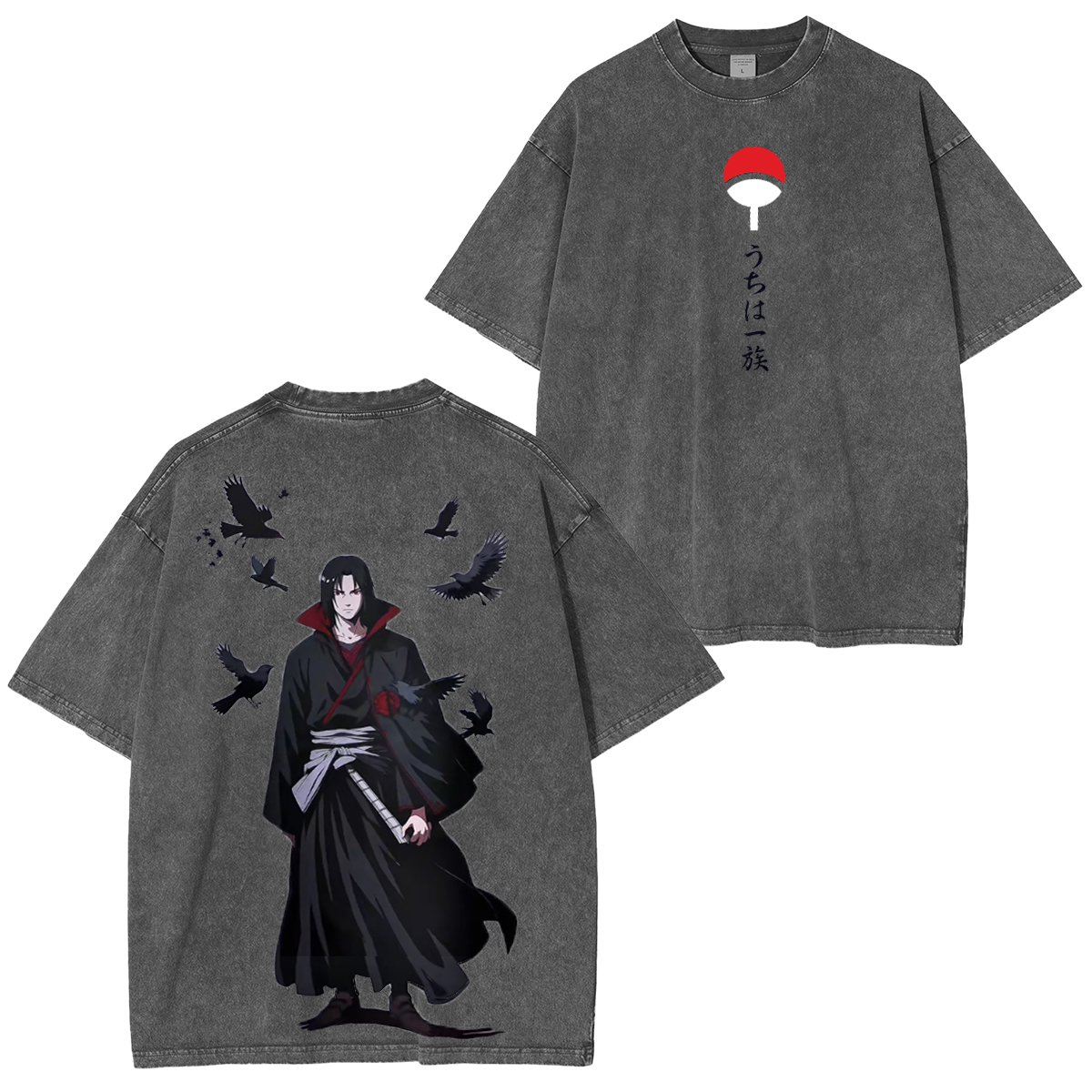 Itachiuchiha Unisex Washed T-Shirt