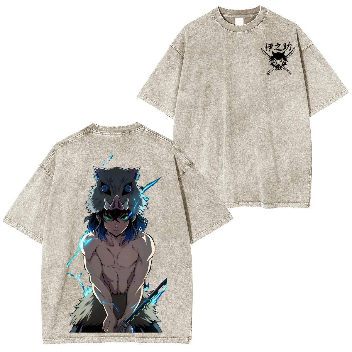 Inosuke Hashibira Unisex Washed T-Shirt