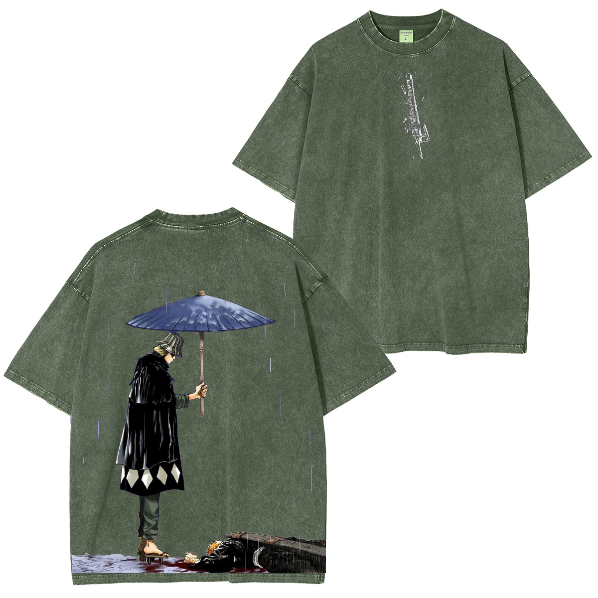 Ichigo Bleach Unisex Washed T-Shirt