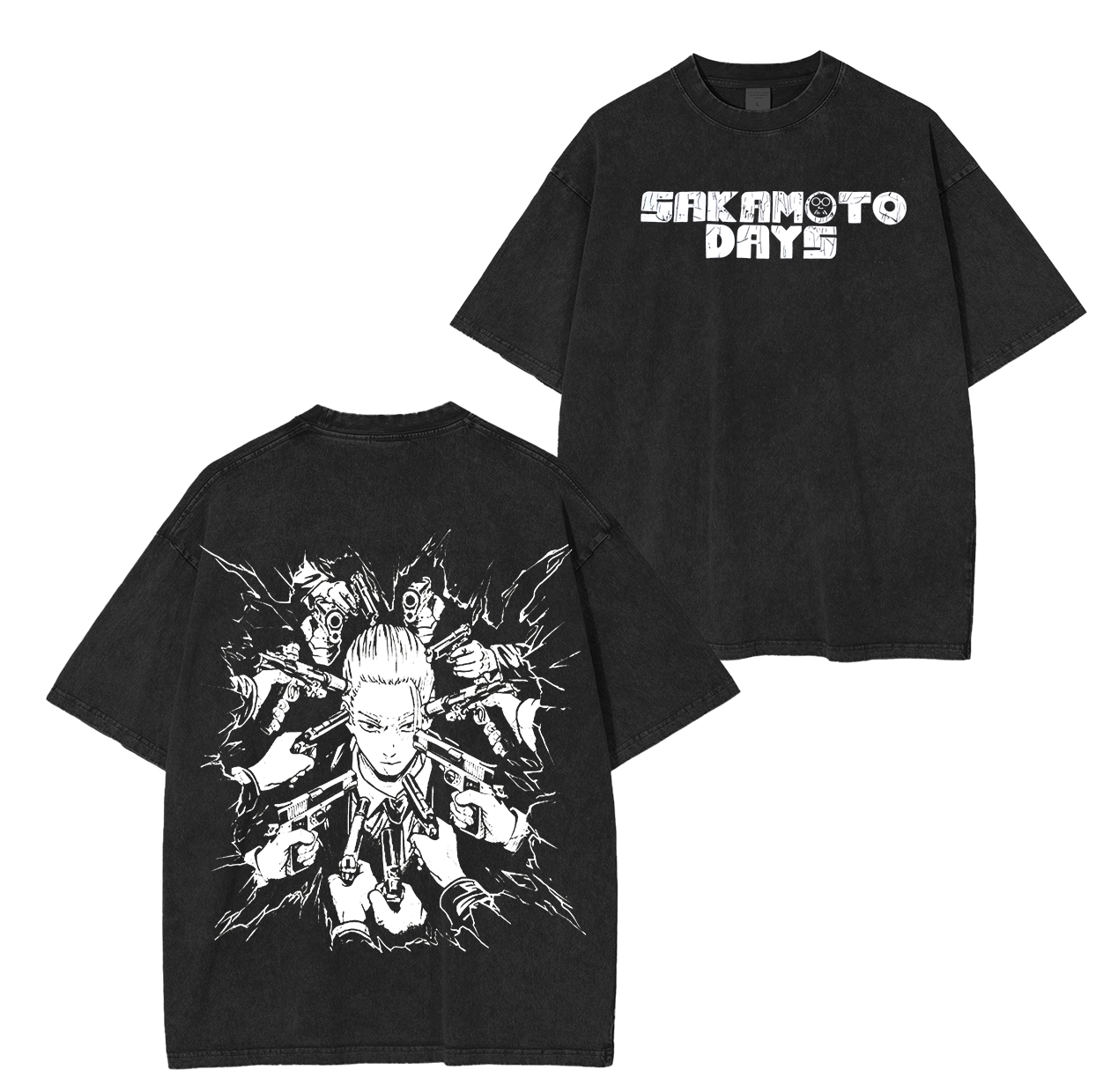 Taro Sakamoto,Sakamoto Days Vintage  Anime Unsiex Washed T-Shirt