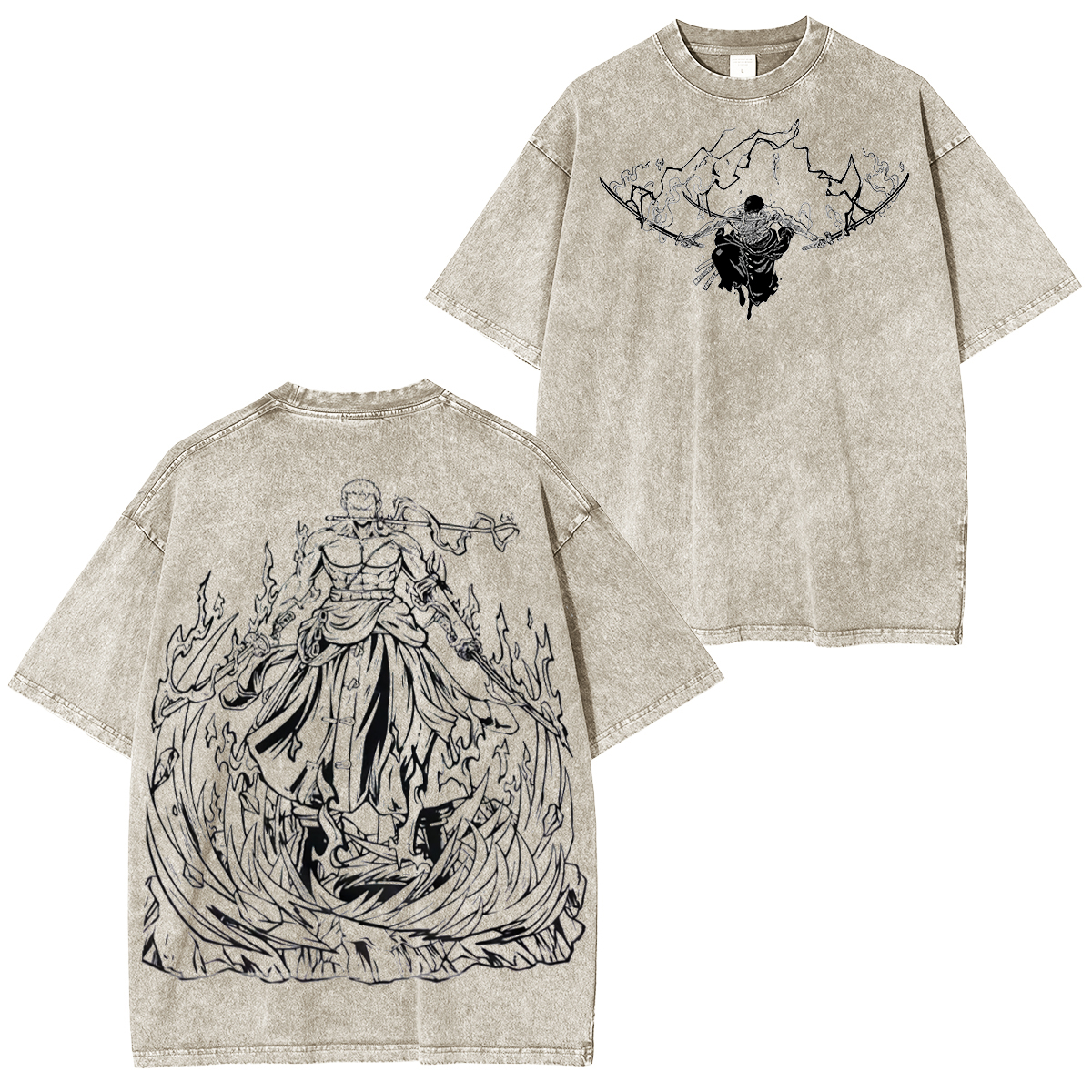 Asura - Zoro Vintage Unisex Washed T-Shirt