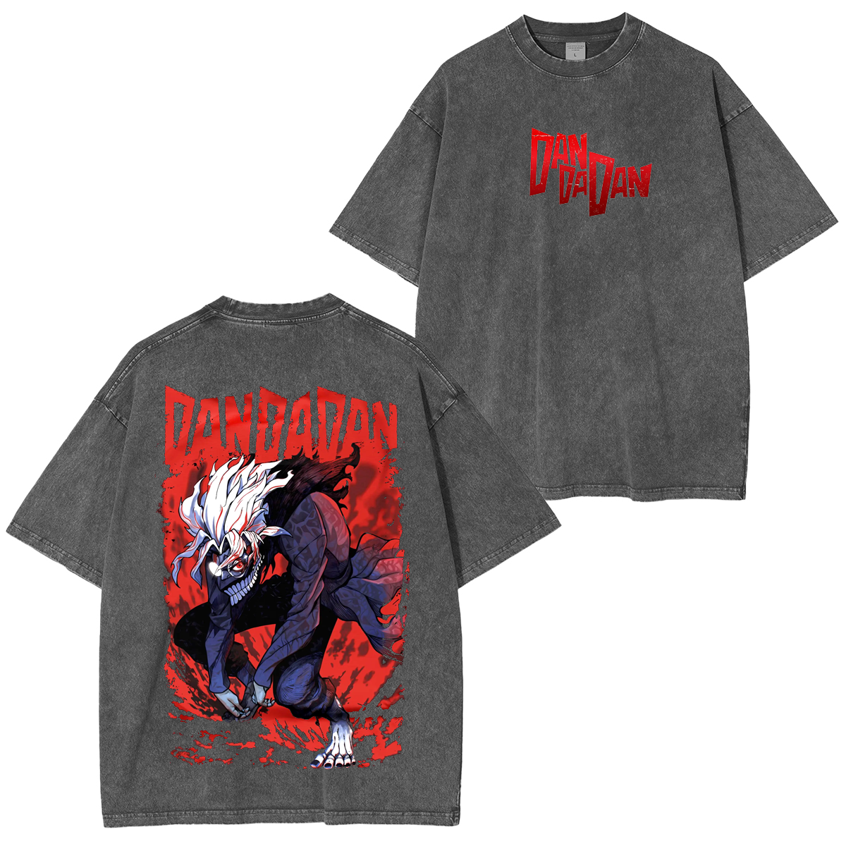 Dandadan  Anime Unsiex Washed T-Shirt