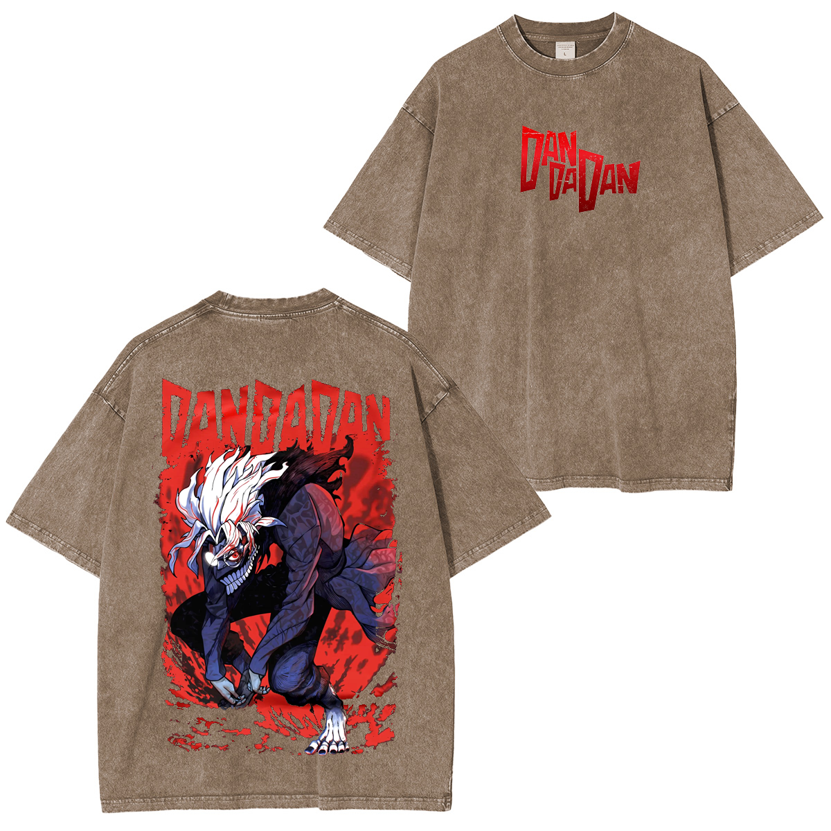 Dandadan  Anime Unsiex Washed T-Shirt