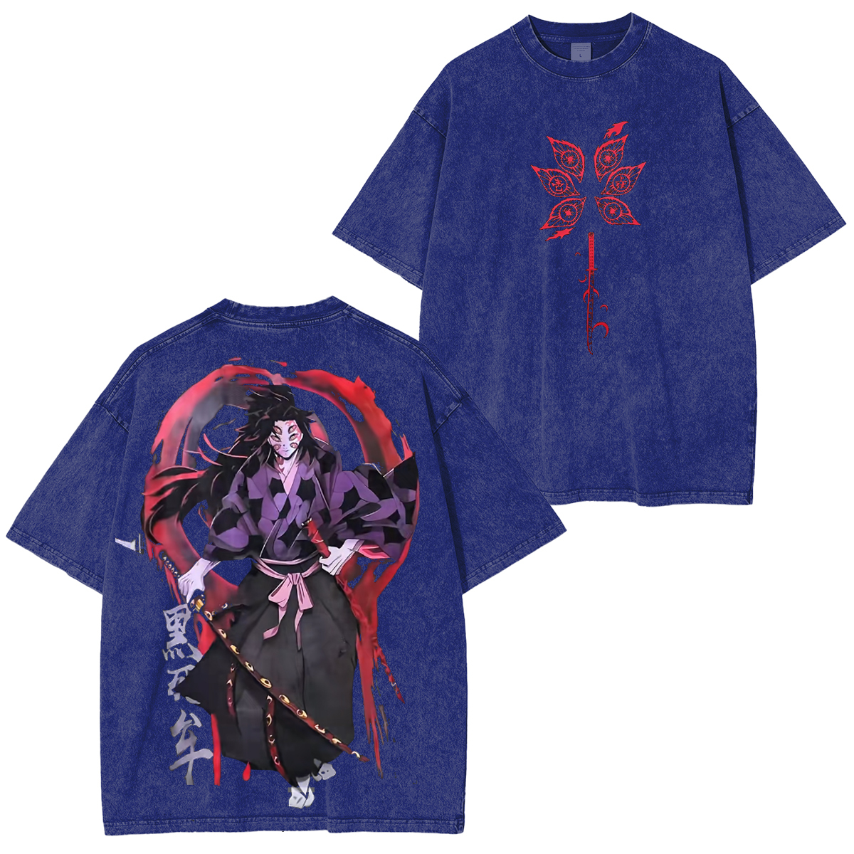 Kokushibo Upper moon demon slayer anime Vintage Tee