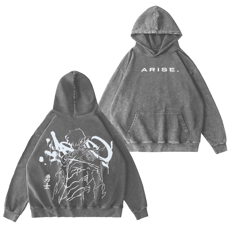 Arise Vintage Washed Hooded Sweatshirt
