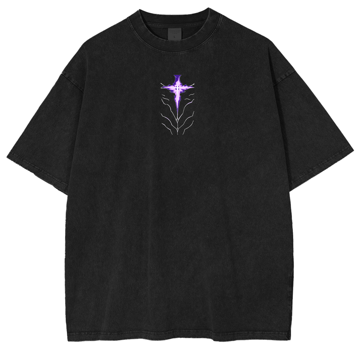 Solo Leveling Anime Unsiex Washed T-Shirt